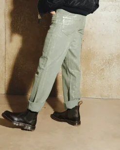 Originals|Chelsea Boots>Dr. Martens 2976 Slip Resistant Leather Chelsea Boots Dark Brown — Crazy Horse