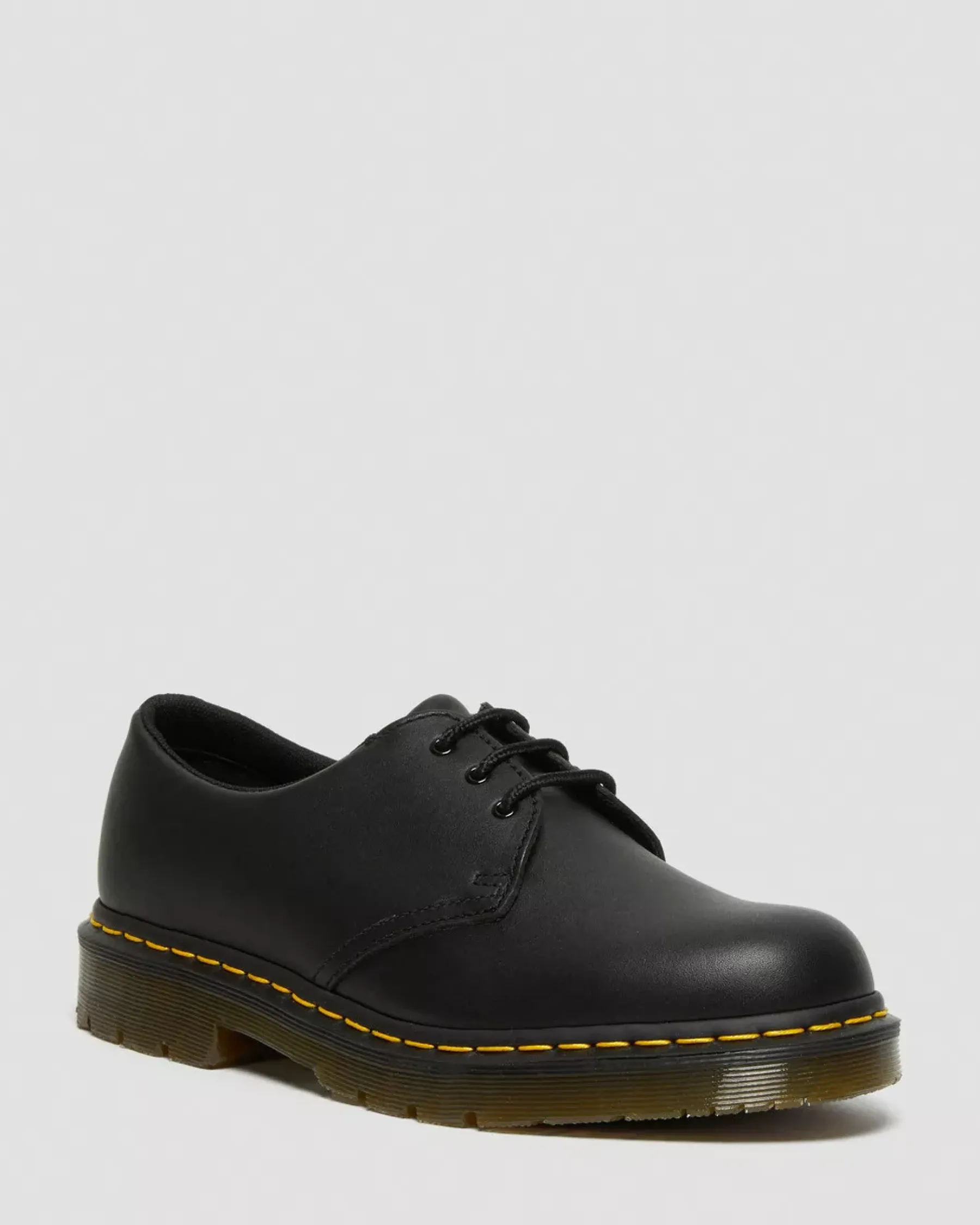 Shoes|Slip Resistant>Dr. Martens 1461 Slip Resistant Leather Oxford Shoes Black — Industrial Full Grain