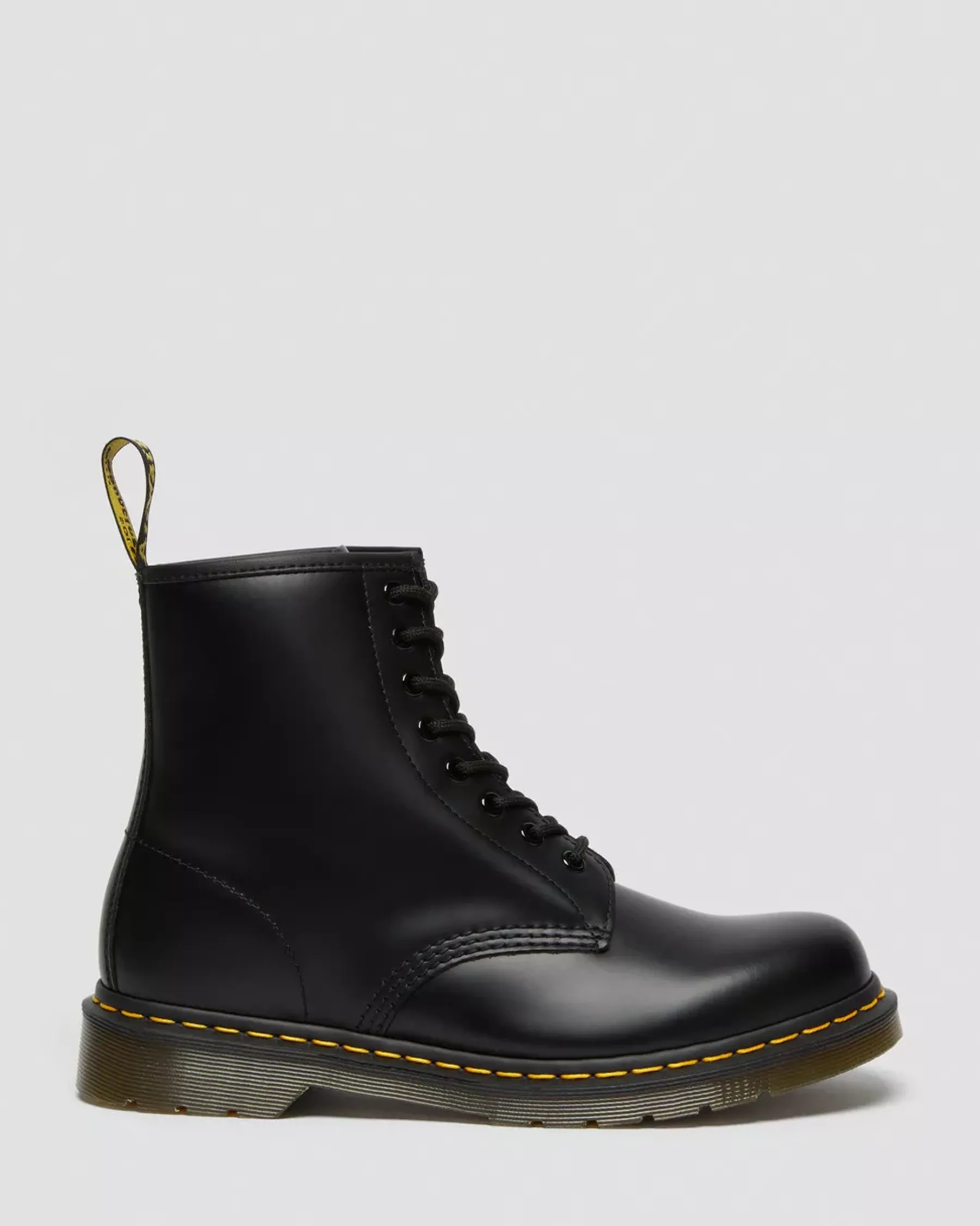 Bestsellers|Originals>Dr. Martens 1460 Smooth Leather Lace Up Boots Black — Smooth Leather