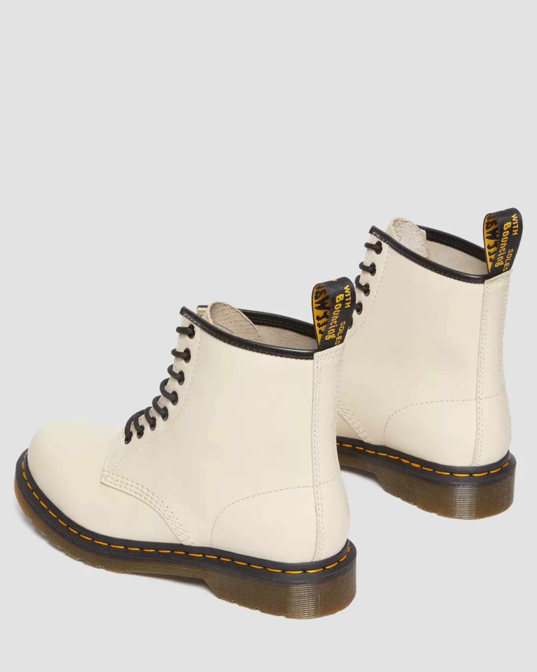 Sale|Originals>Dr. Martens 1460 Smooth Leather Lace Up Boots Parchment Beige — Smooth Leather