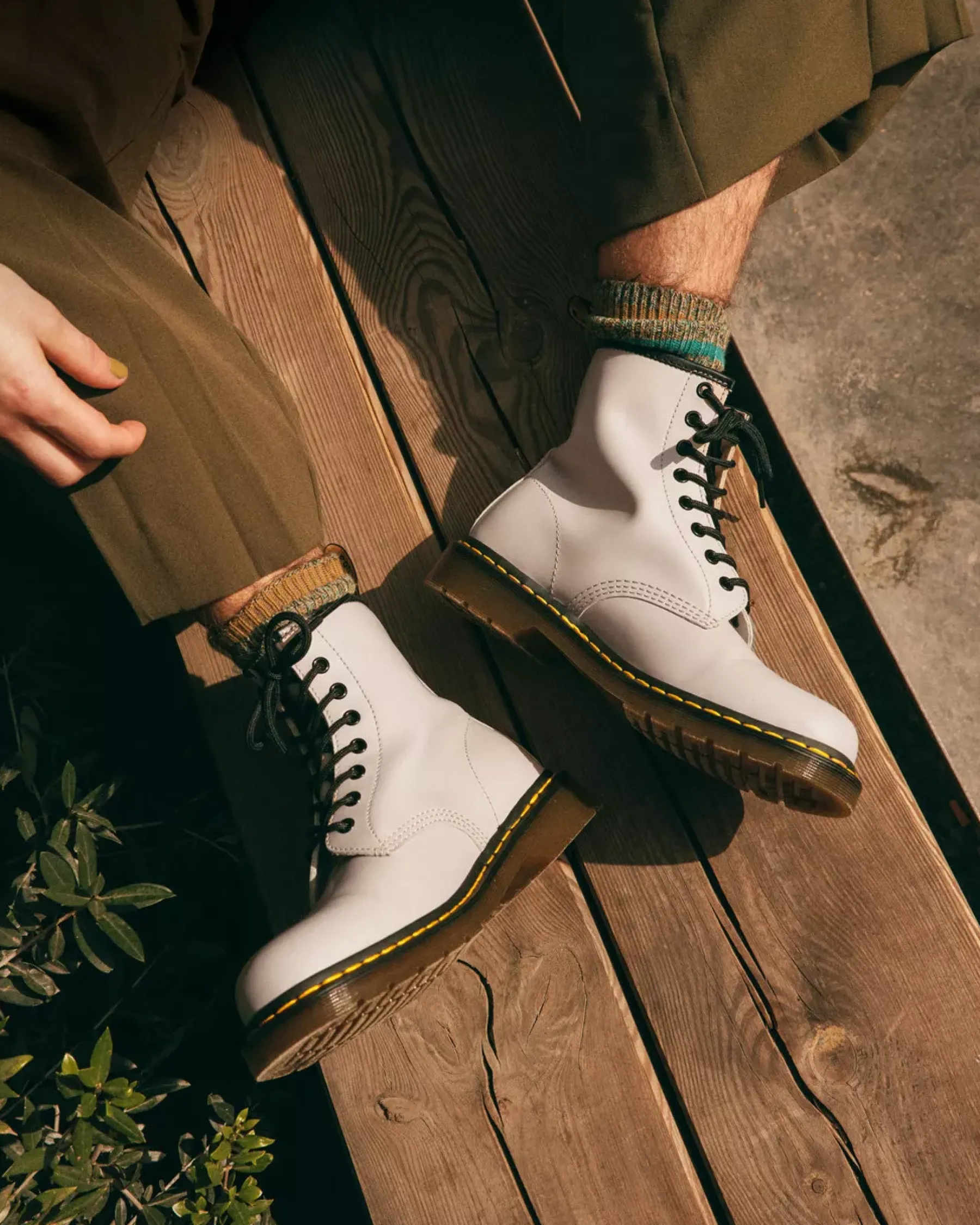 Sale|Originals>Dr. Martens 1460 Smooth Leather Lace Up Boots VINTAGE TAUPE — Smooth Leather