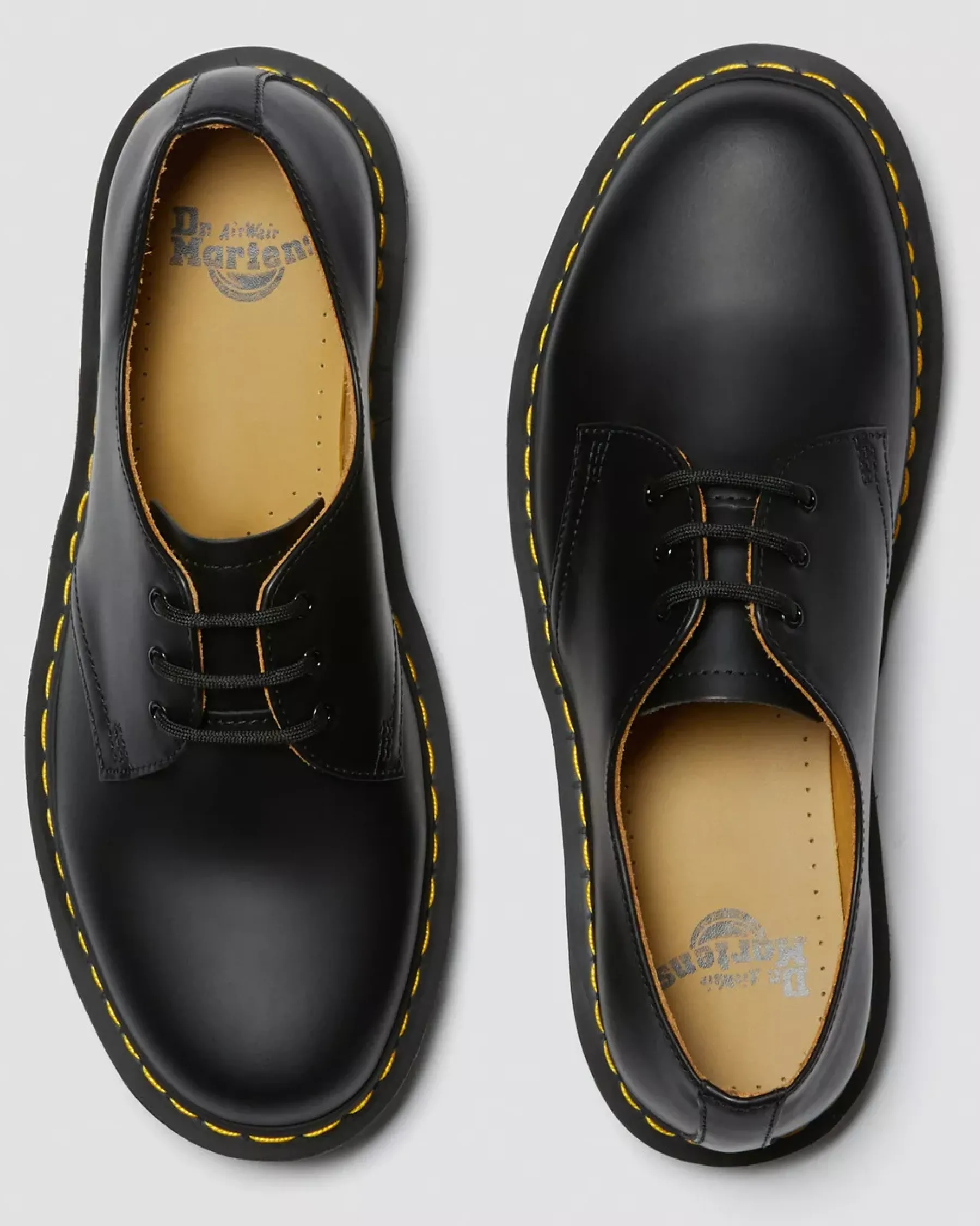 Originals|Bestsellers>Dr. Martens 1461 Smooth Leather Oxford Shoes Black — Smooth Leather