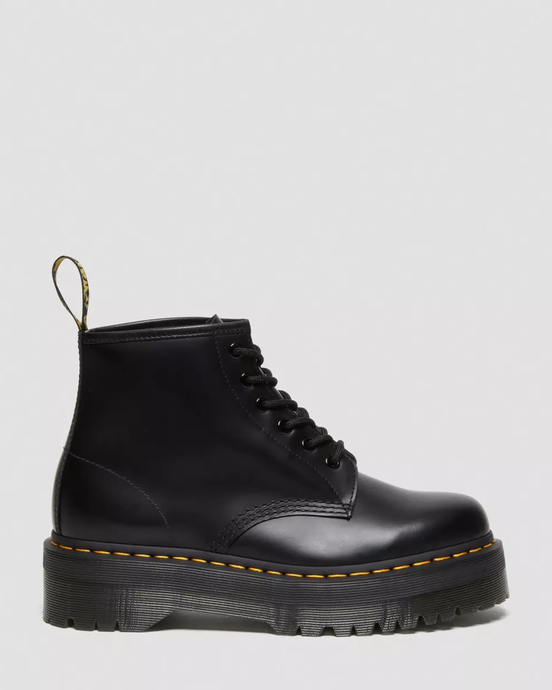 Sale|Originals>Dr. Martens 101 Smooth Leather Platform Ankle Boots Black — Smooth Leather