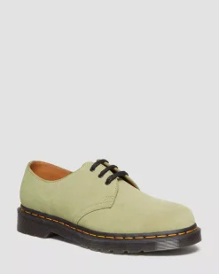 Sale|Originals>Dr. Martens 1461 Suede Oxford Shoes Pale Olive — E.H.Suede