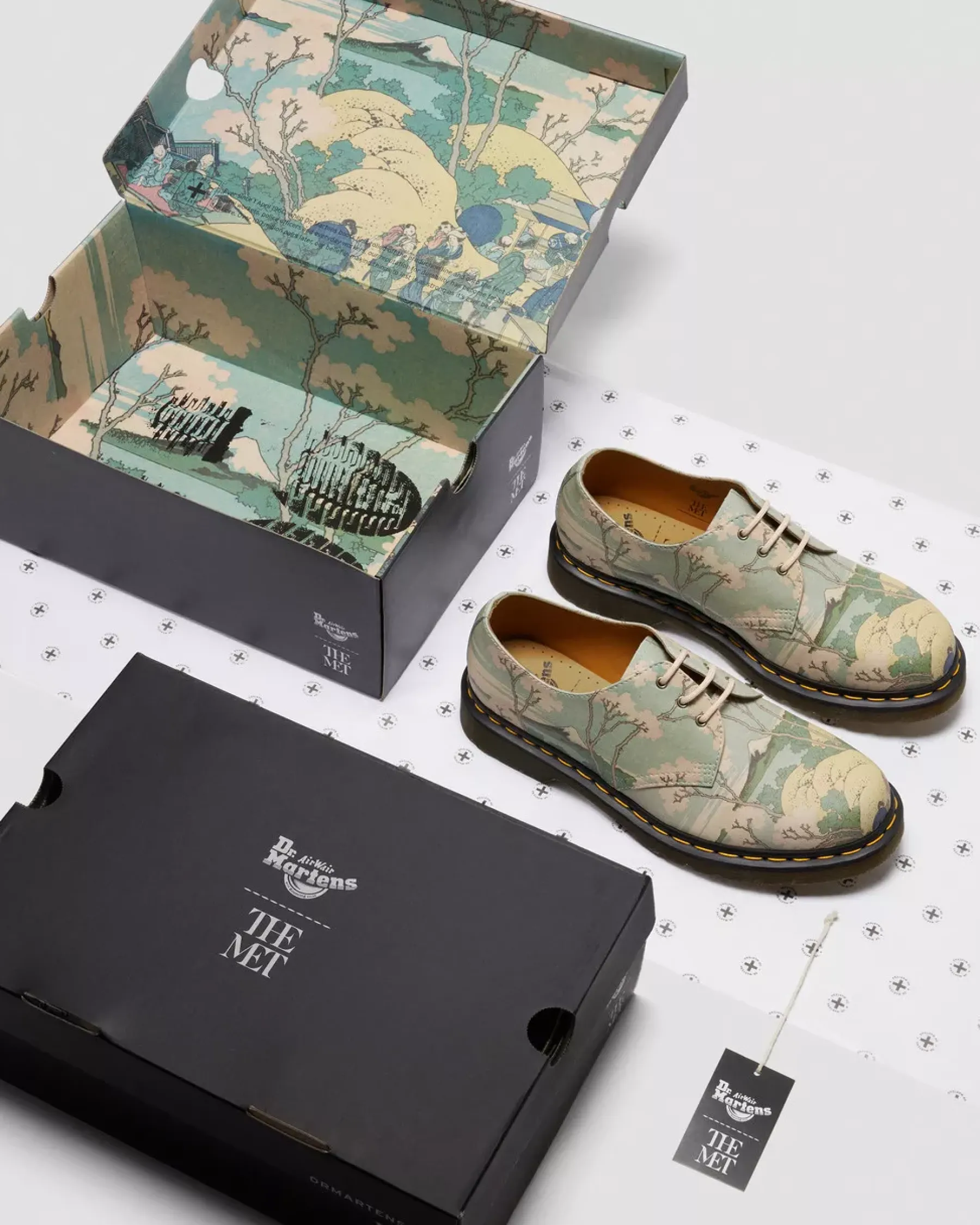 Sale|Oxfords>Dr. Martens 1461 The Met Leather Oxford Shoes Multi — Masterpiece
