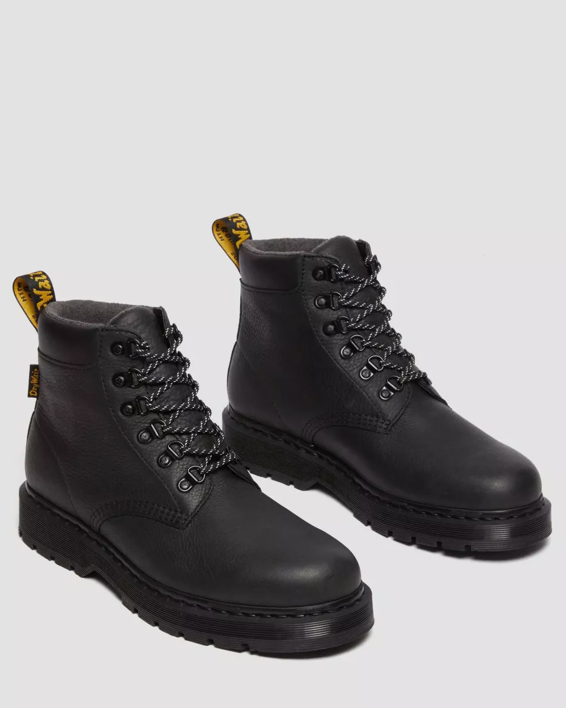 Sale|Originals>Dr. Martens 939 Trinity Waterproof Leather Lace Up Boots BLACK
