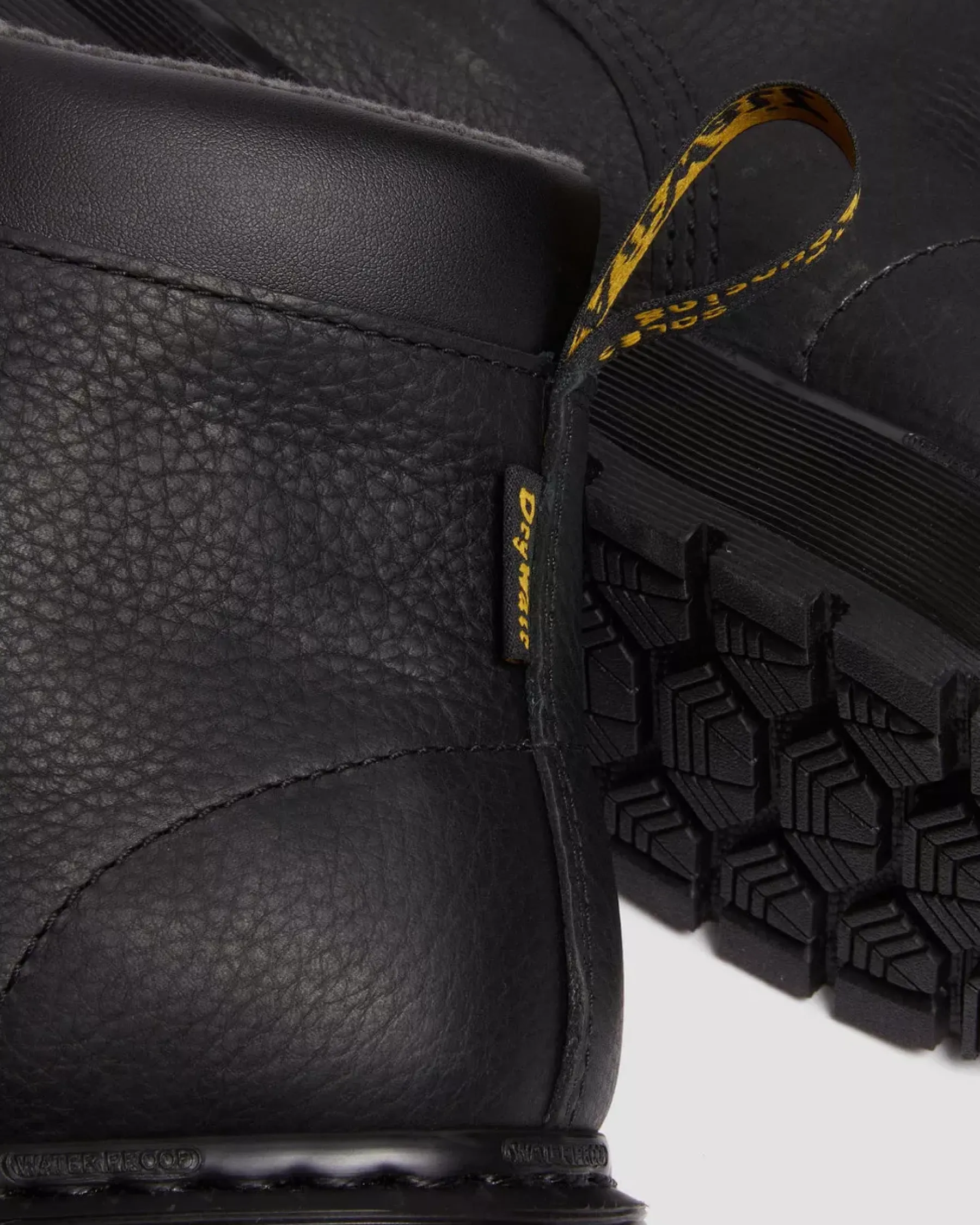 Sale|Originals>Dr. Martens 939 Trinity Waterproof Leather Lace Up Boots BLACK
