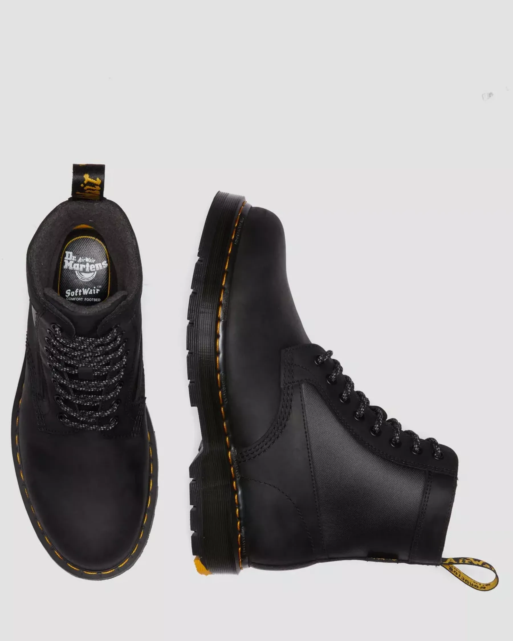 Originals|Ankle Boots>Dr. Martens 1460 Trinity Wintergrip Waterproof Boots BLACK