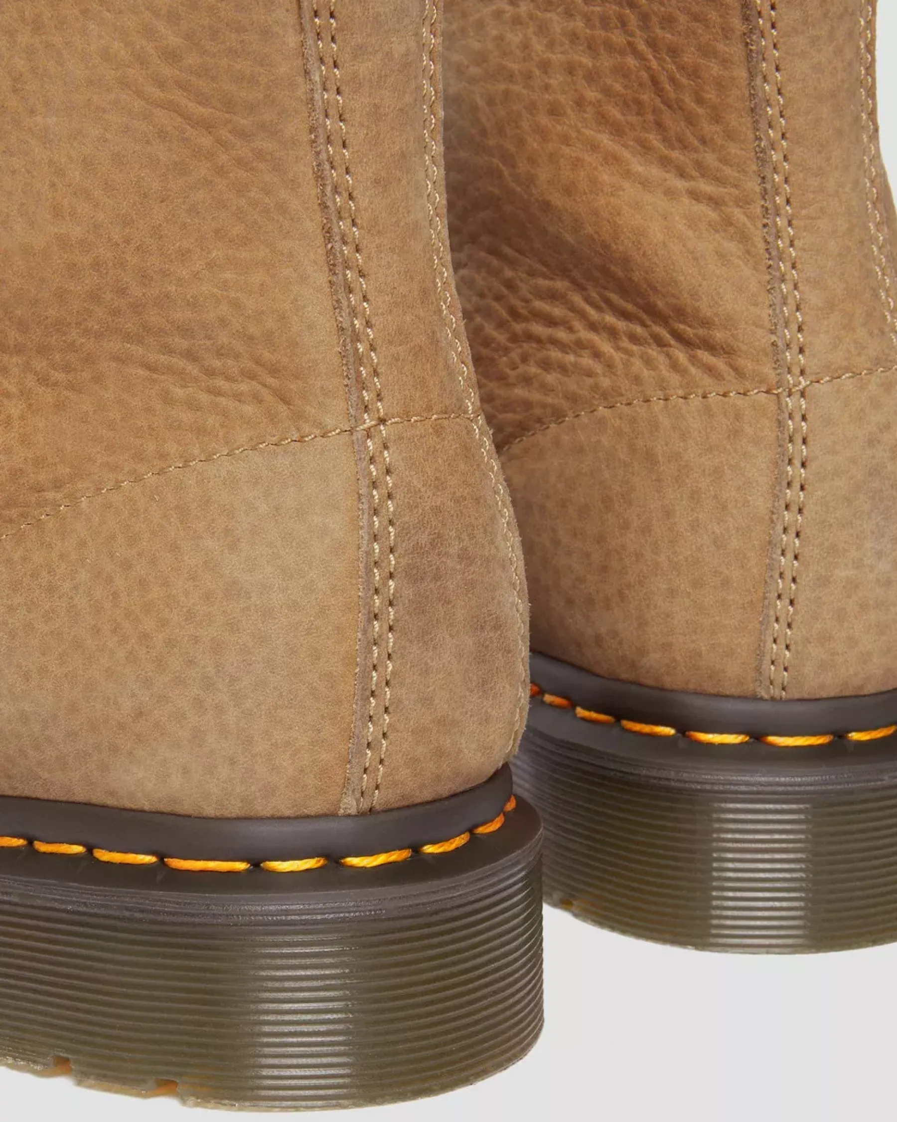 Originals|Ankle Boots>Dr. Martens 101 Tumbled Nubuck Leather Ankle Boots Savannah Tan — Tumbled Nubuck
