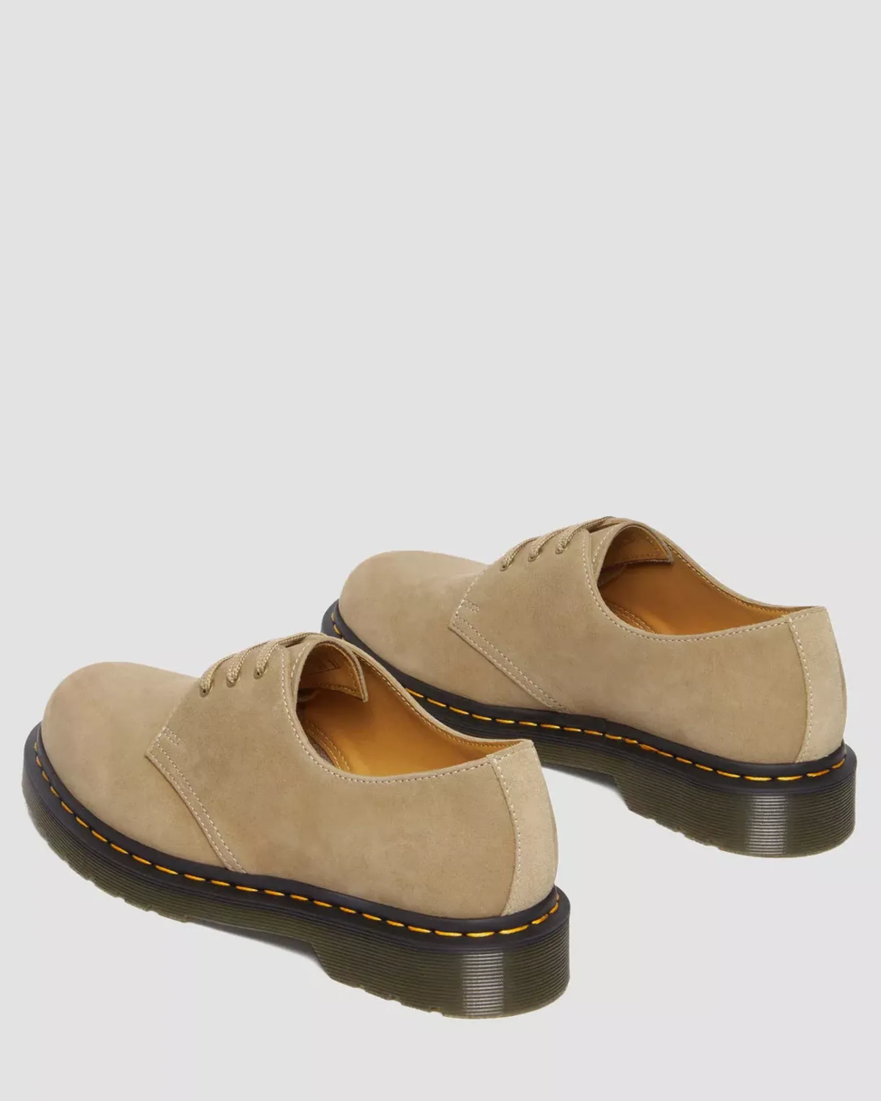 Originals|Shoes>Dr. Martens 1461 Tumbled Nubuck Leather Oxford Shoes Savannah Tan — Tumbled Nubuck