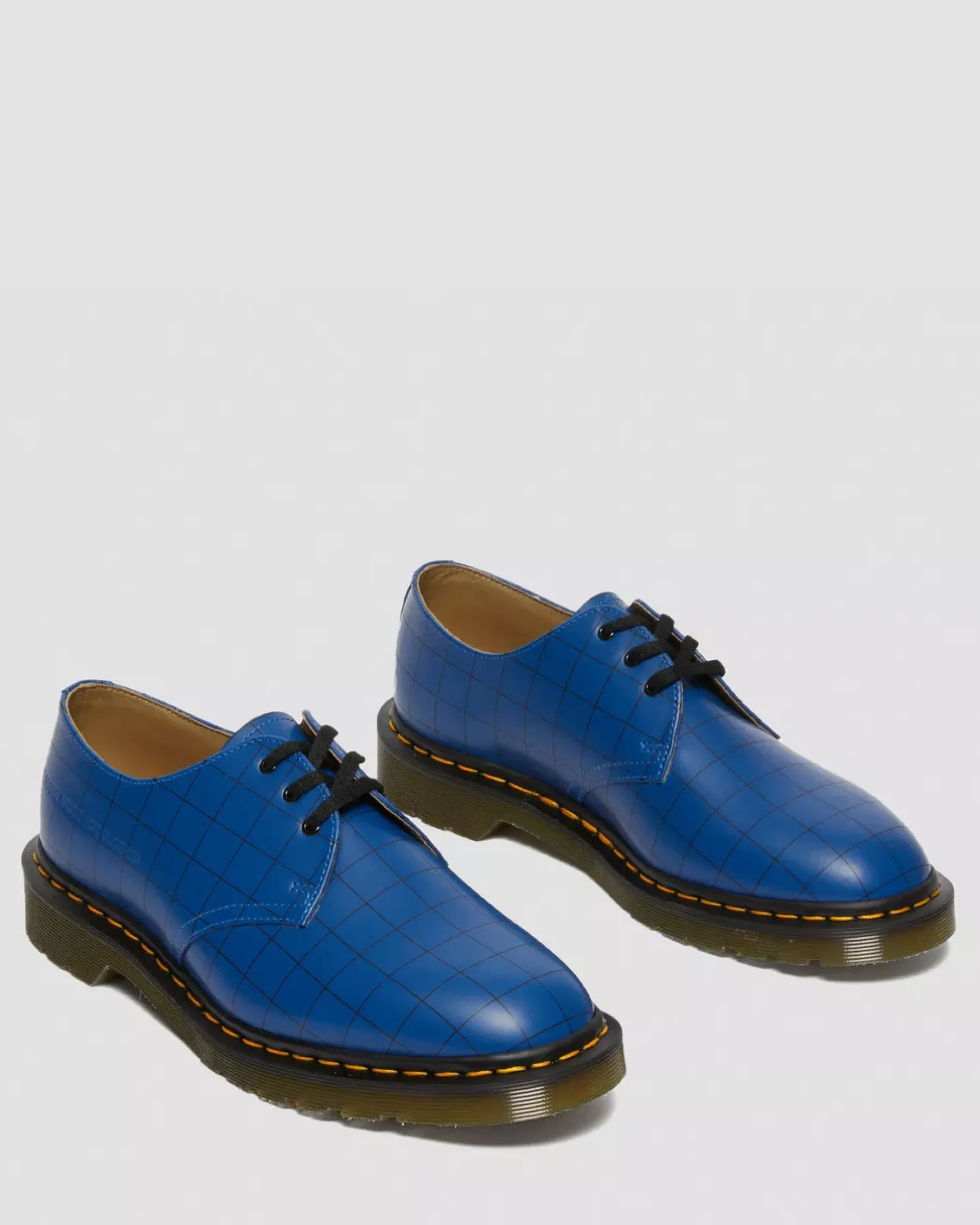 Sale|Oxfords>Dr. Martens 1461 Undercover Made in England Leather Oxford Shoes Blue — Smooth Leather