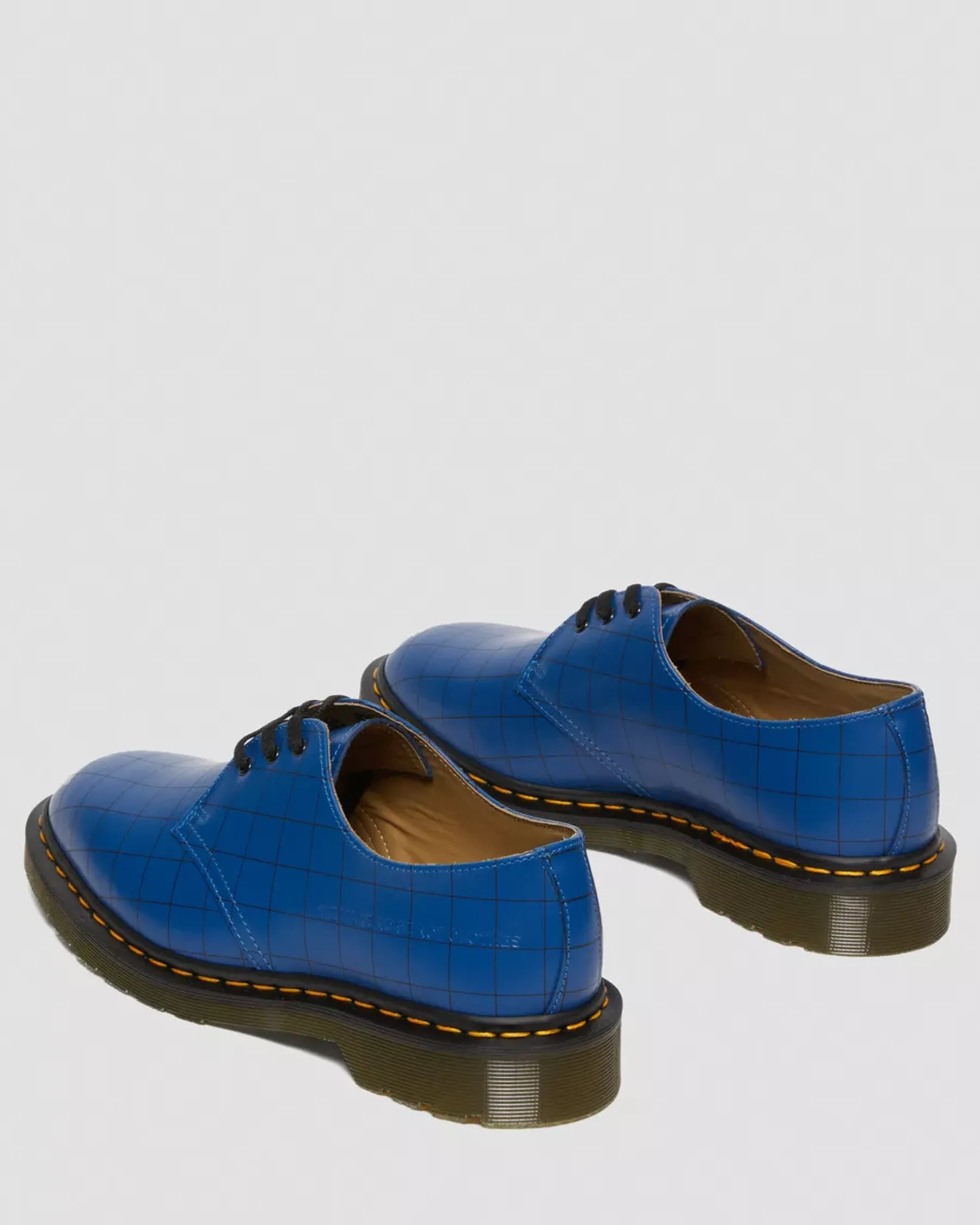 Sale|Oxfords>Dr. Martens 1461 Undercover Made in England Leather Oxford Shoes Blue — Smooth Leather