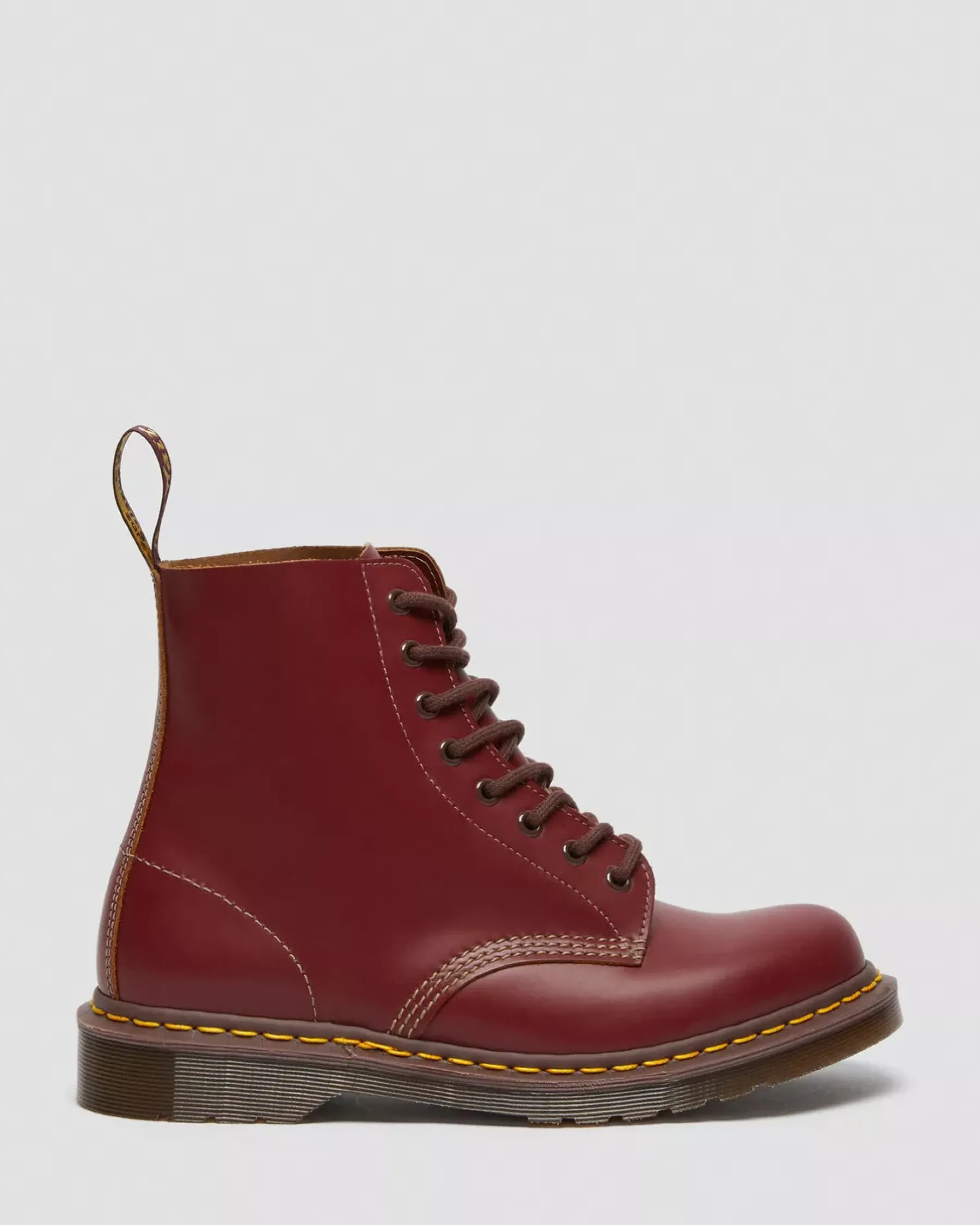 Originals|Ankle Boots>Dr. Martens 1460 Vintage Made in England Lace Up Boots Red — Quilon