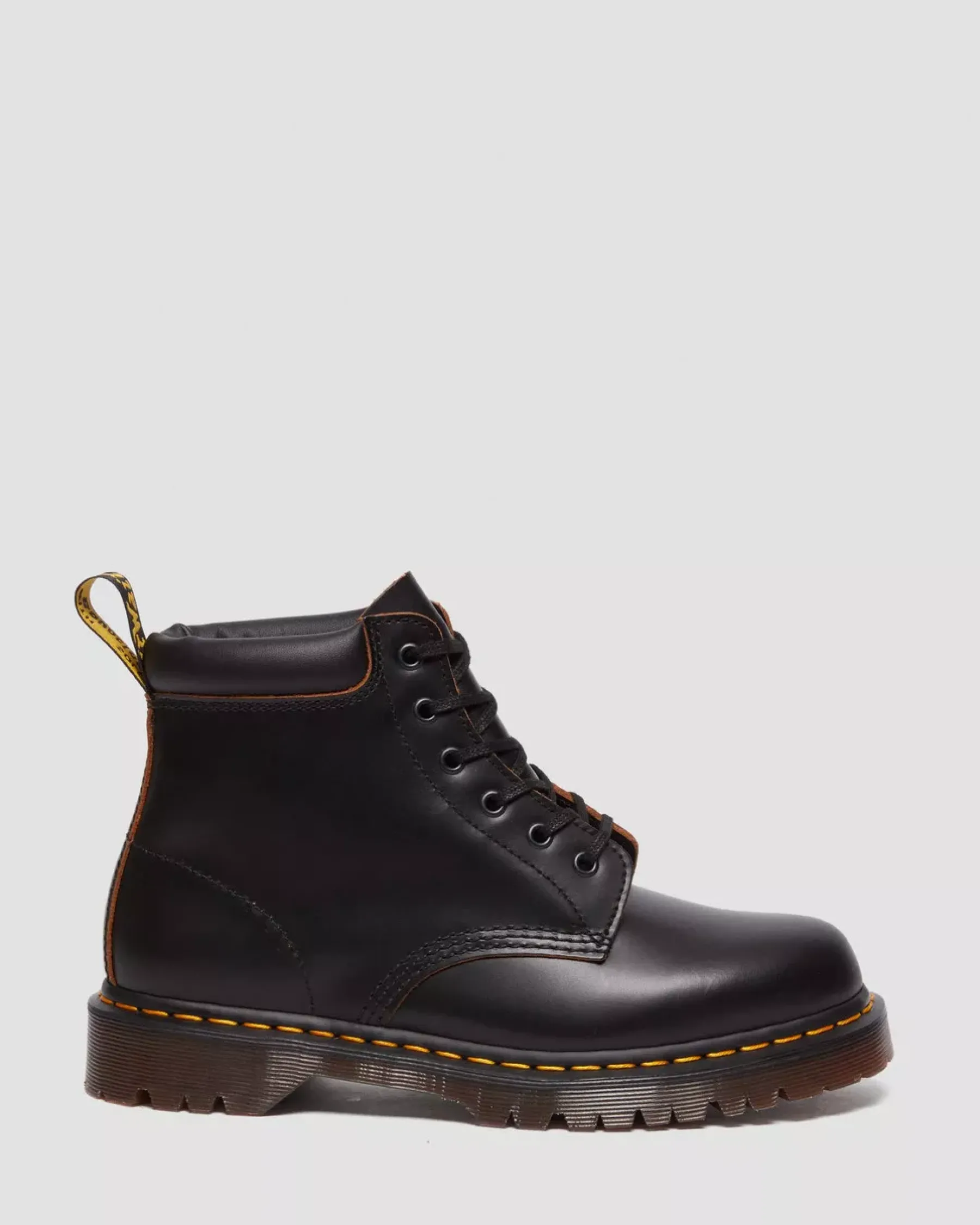 Originals|Ankle Boots>Dr. Martens 939 Vintage Smooth Leather Lace Up Boots Black — Vintage Smooth