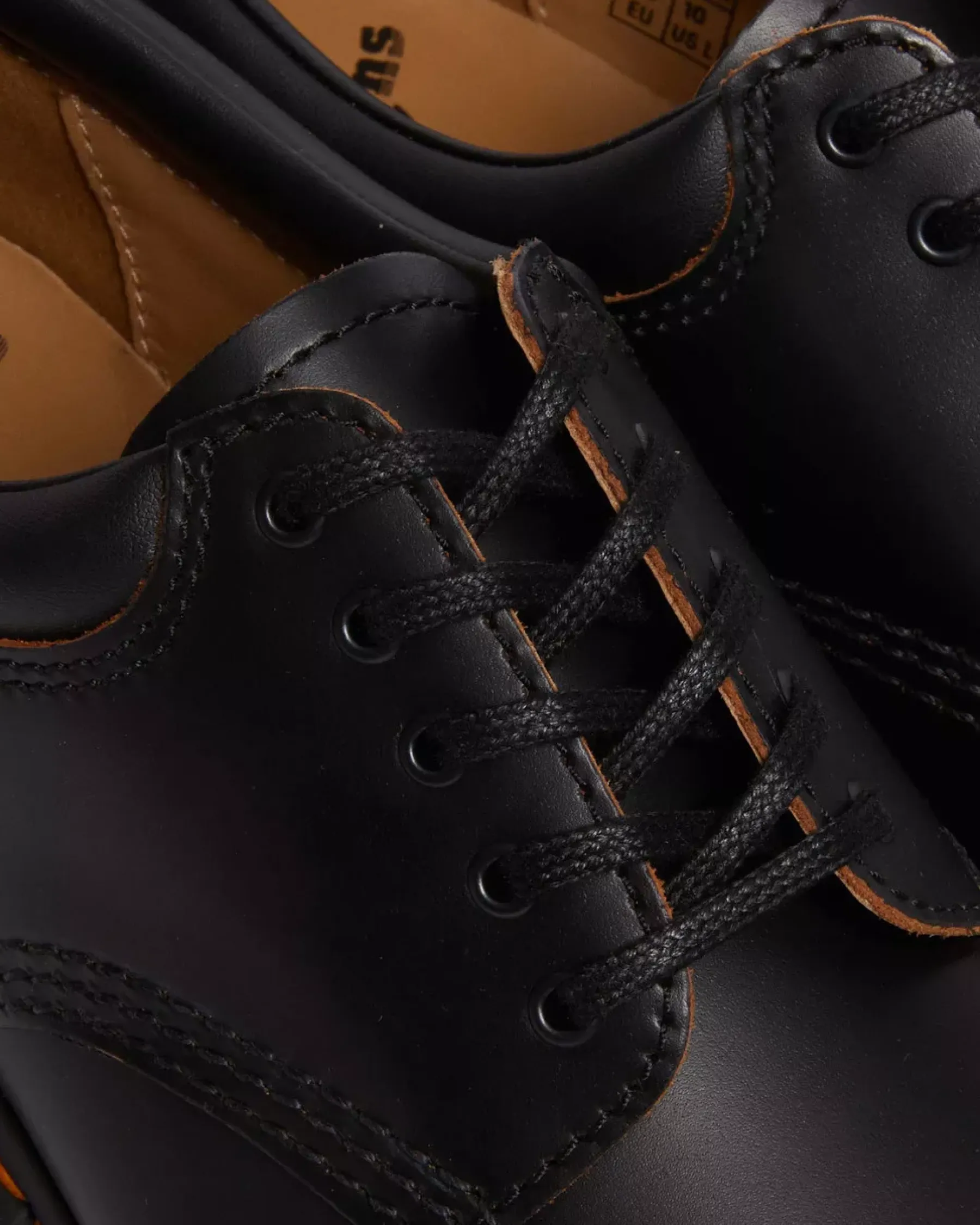 Originals|Oxfords>Dr. Martens 8053 Vintage Smooth Leather Oxford Shoes Black — Vintage Smooth