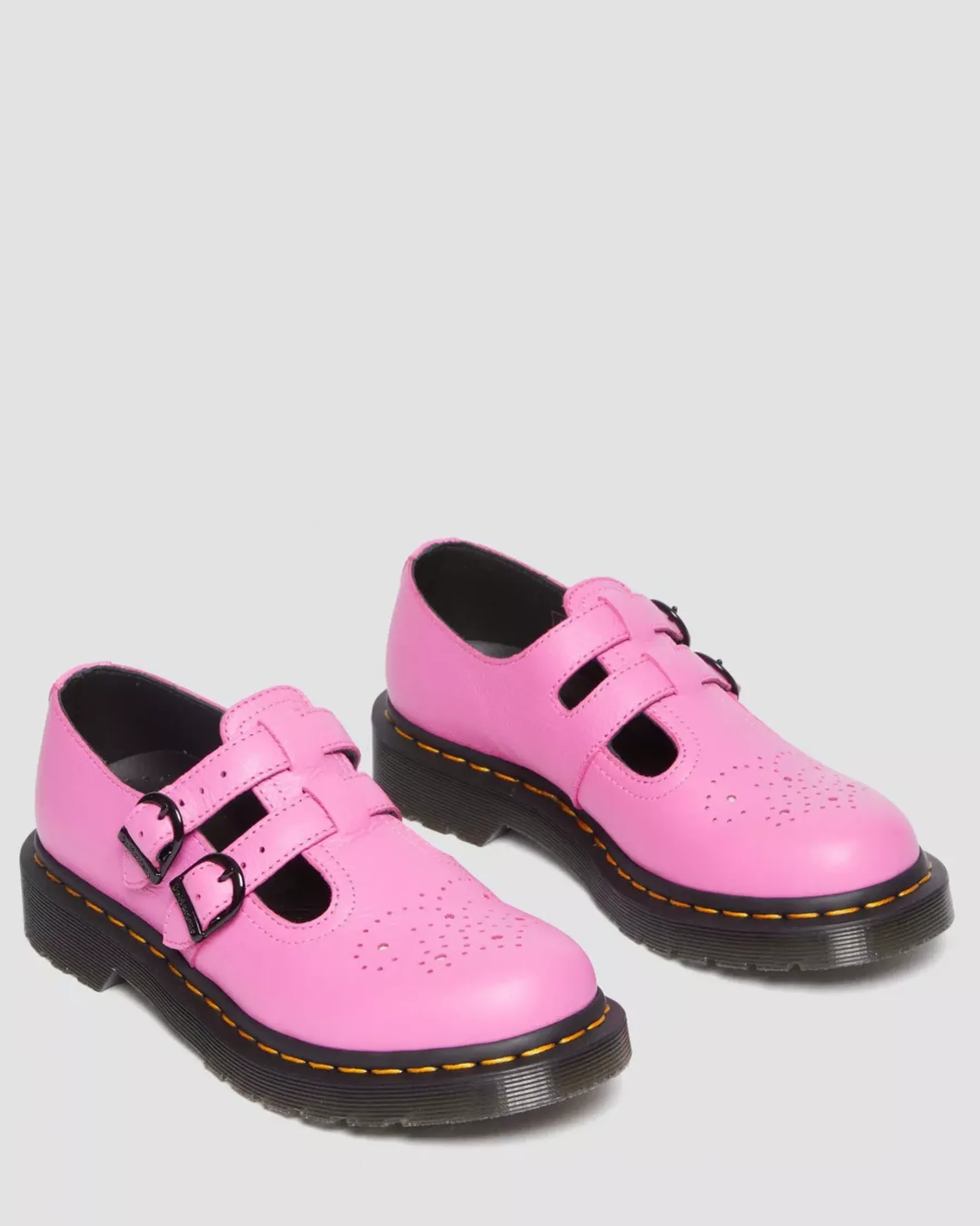 Sale|Originals>Dr. Martens 8065 Virginia Leather Mary Jane Shoes THRIFT PINK — Virginia