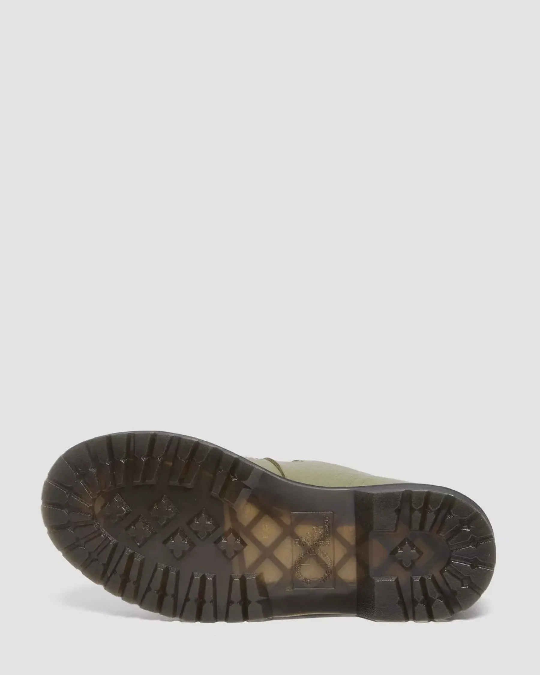 Originals|Mary Janes>Dr. Martens 8065 Virginia Leather Mary Jane Shoes Muted Olive — Virginia