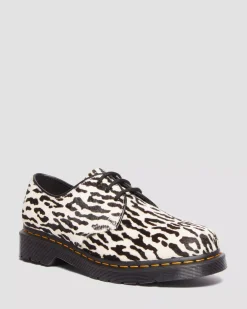 Sale|Originals>Dr. Martens 1461 Wacko Maria Hair-On Oxford Shoes Black+White — Hair On