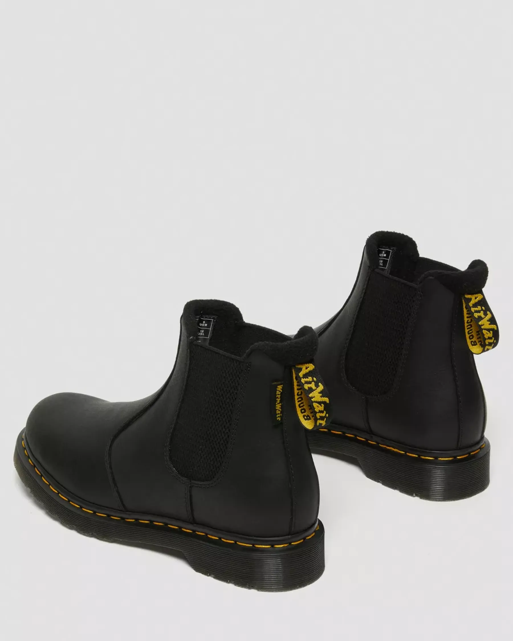 Originals|Winter Boots>Dr. Martens 2976 Warmwair Leather Chelsea Boots Black — Valor Wp