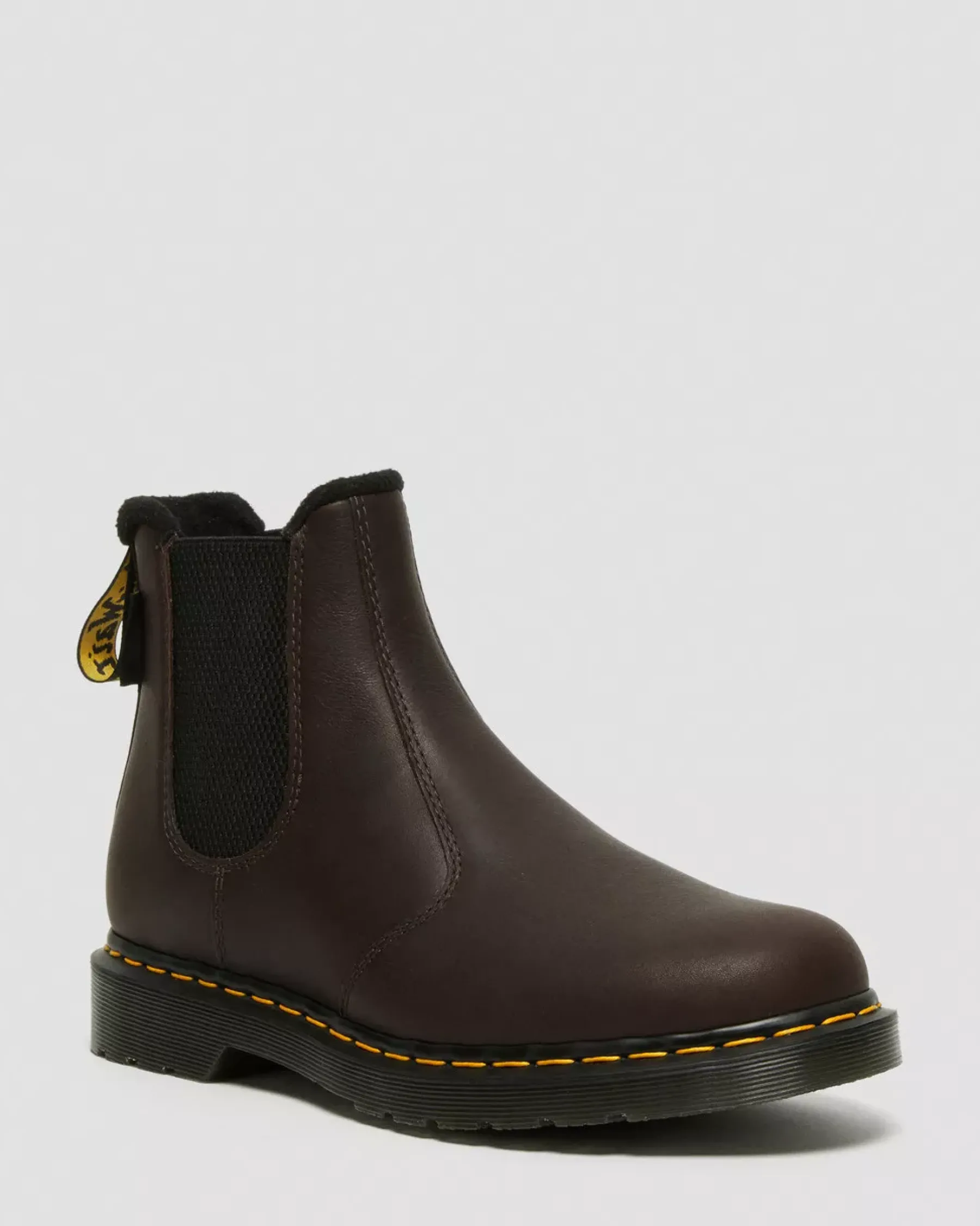 Originals|Winter Boots>Dr. Martens 2976 Warmwair Leather Chelsea Boots Dark Brown — Valor Wp