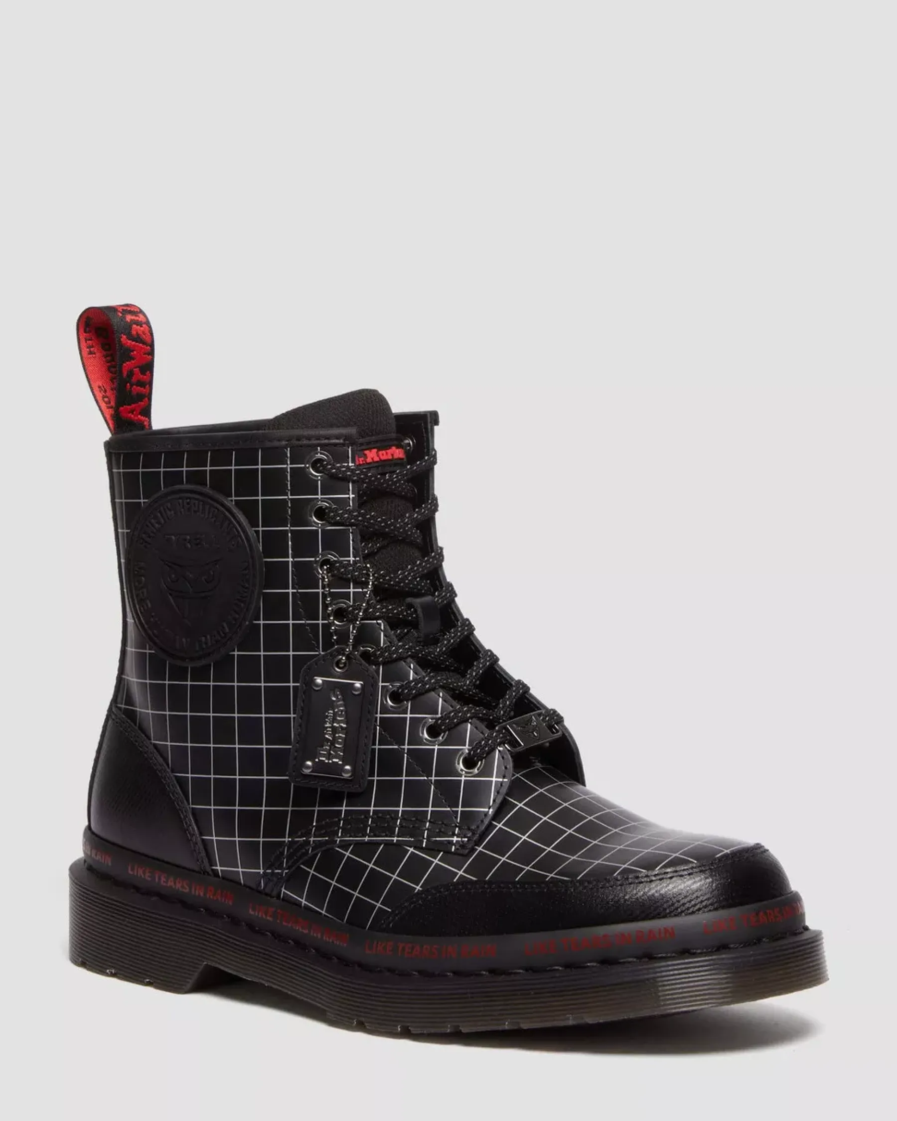 Originals|Ankle Boots>Dr. Martens 1460 WB Blade Runner Lace Up Boots Black
