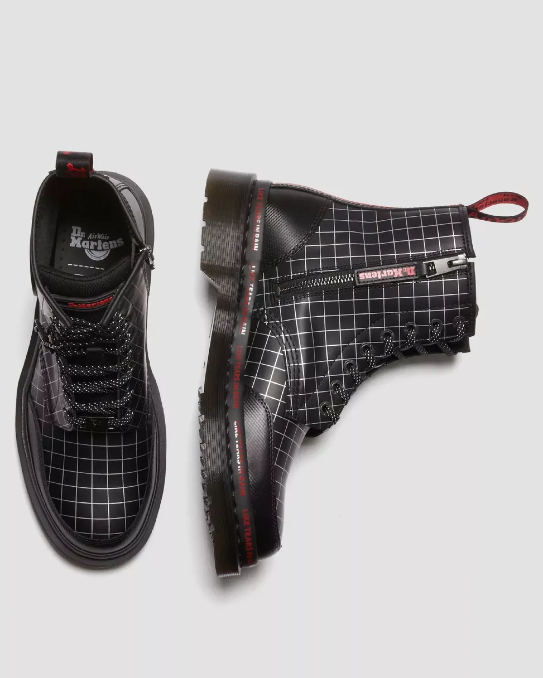 Originals|Ankle Boots>Dr. Martens 1460 WB Blade Runner Lace Up Boots Black