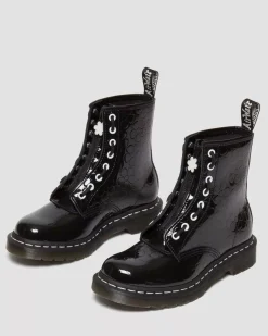 Glitter & Patent Boots><noscript><img width=