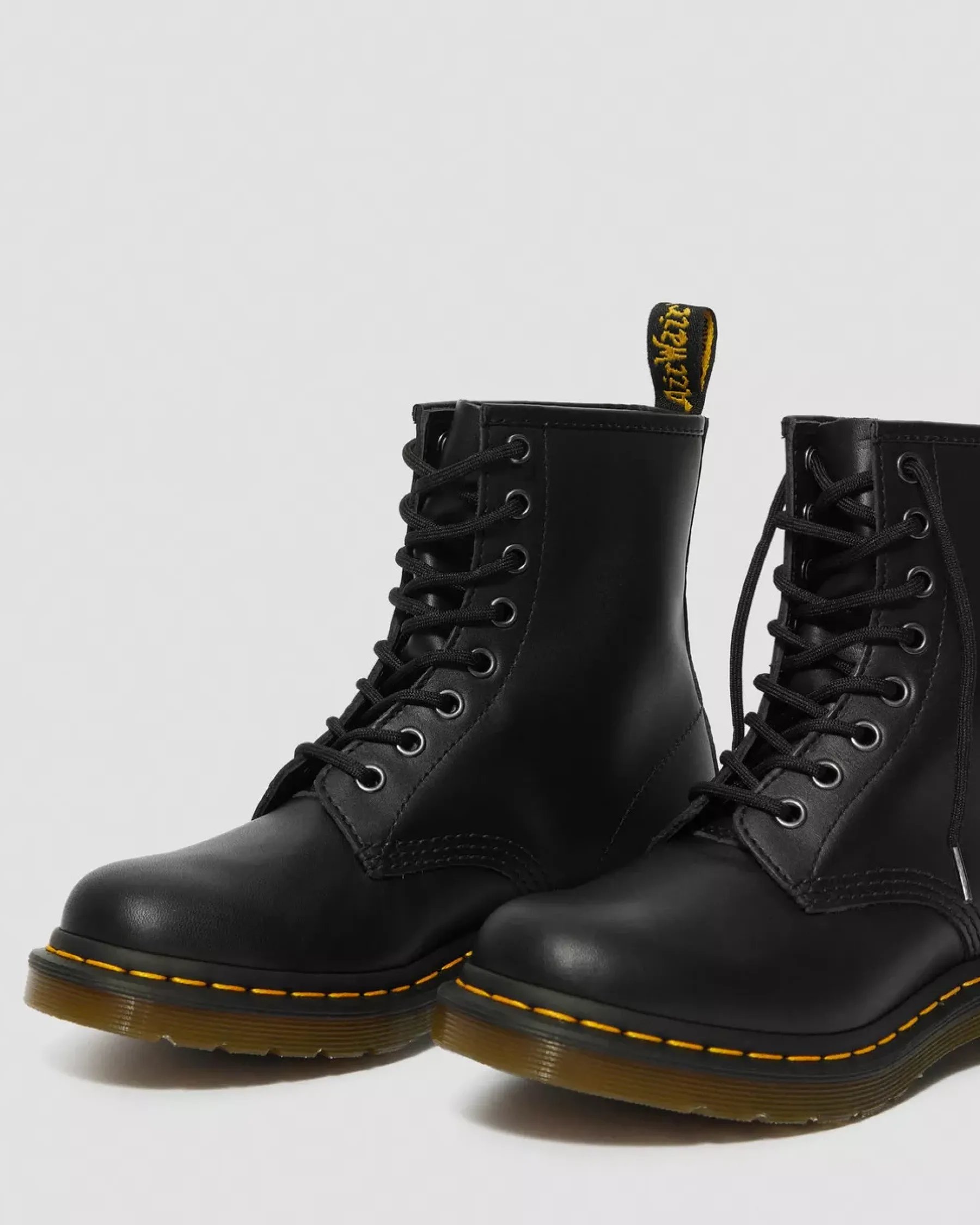 Originals|Ankle Boots>Dr. Martens 1460 Women's Nappa Leather Lace Up Boots Black — Nappa Leather