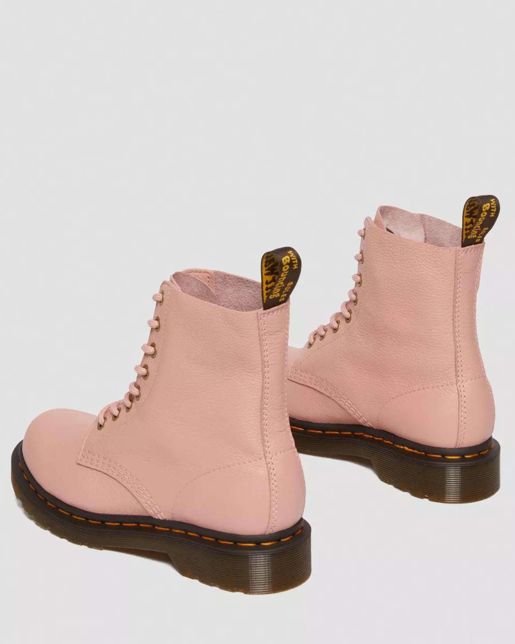 Sale|Originals>Dr. Martens 1460 Women's Pascal Virginia Leather Boots Peach Beige — Virginia