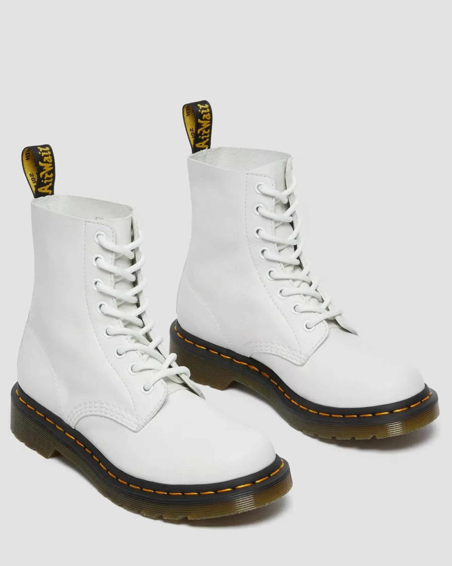 Sale|Originals>Dr. Martens 1460 Women's Pascal Virginia Leather Boots White — Virginia