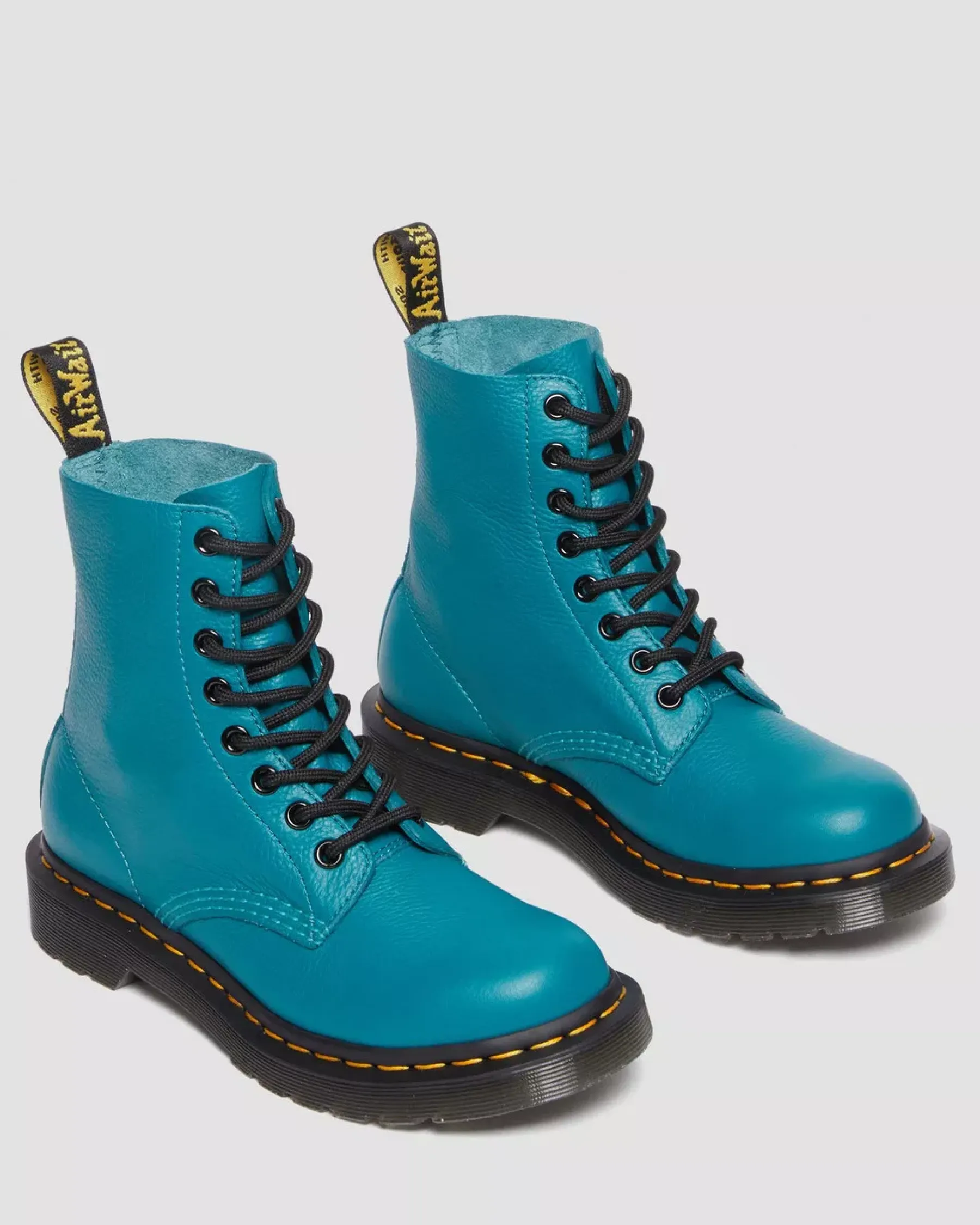Sale|Originals>Dr. Martens 1460 Women's Pascal Virginia Leather Boots TEAL GREEN — Virginia