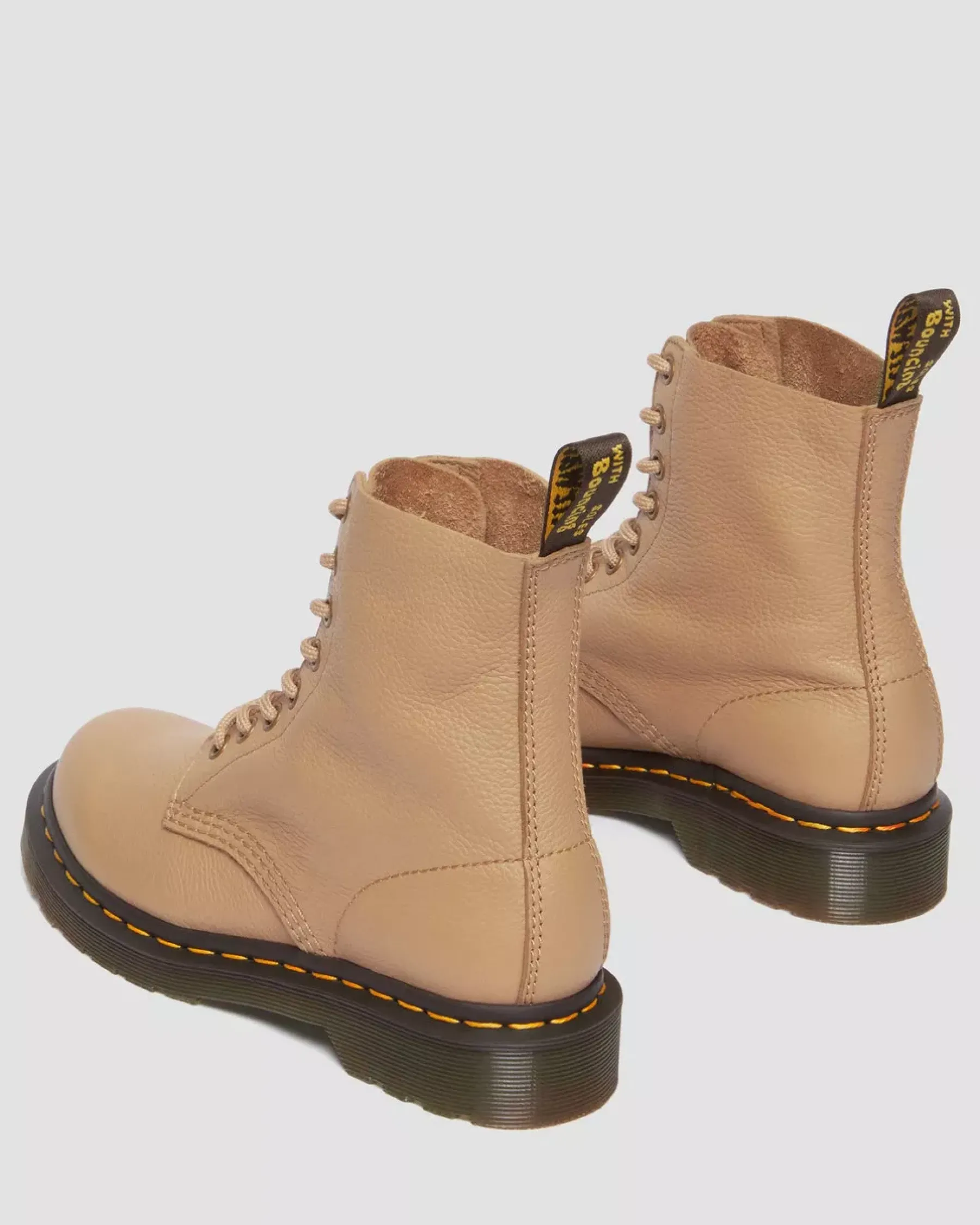 Originals|Ankle Boots>Dr. Martens 1460 Women's Pascal Virginia Leather Boots Savannah Tan — Virginia