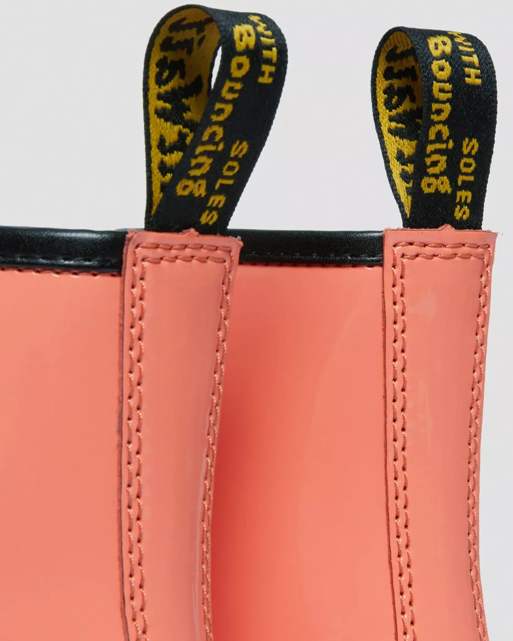 Sale|Originals>Dr. Martens 1460 Women's Patent Leather Lace Up Boots Coral — Patent Leather