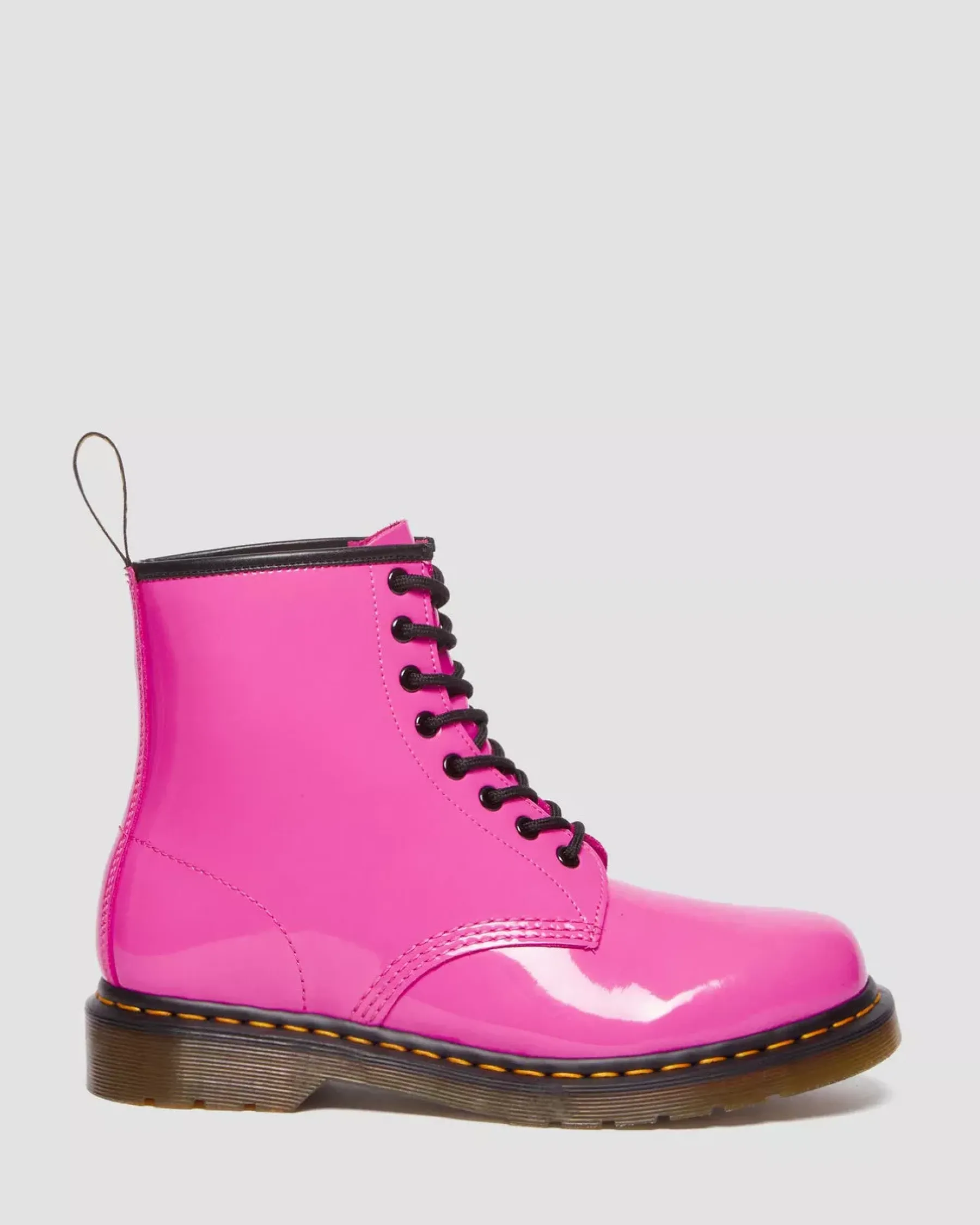 Sale|Originals>Dr. Martens 1460 Women's Patent Leather Lace Up Boots THRIFT PINK — Patent Leather