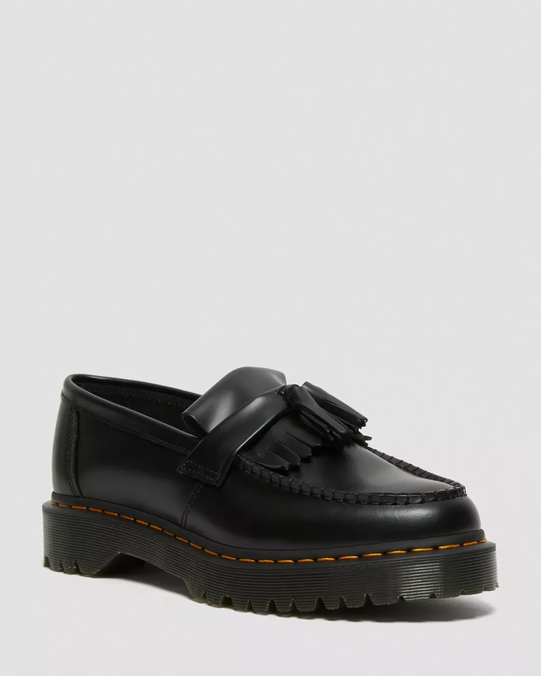 Originals|Bestsellers>Dr. Martens Adrian Bex Smooth Leather Tassel Loafers Black — Smooth Leather