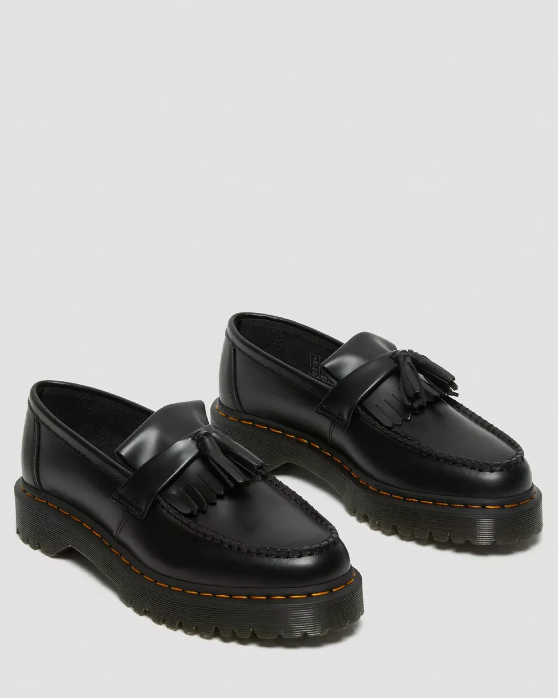 Originals|Bestsellers>Dr. Martens Adrian Bex Smooth Leather Tassel Loafers Black — Smooth Leather
