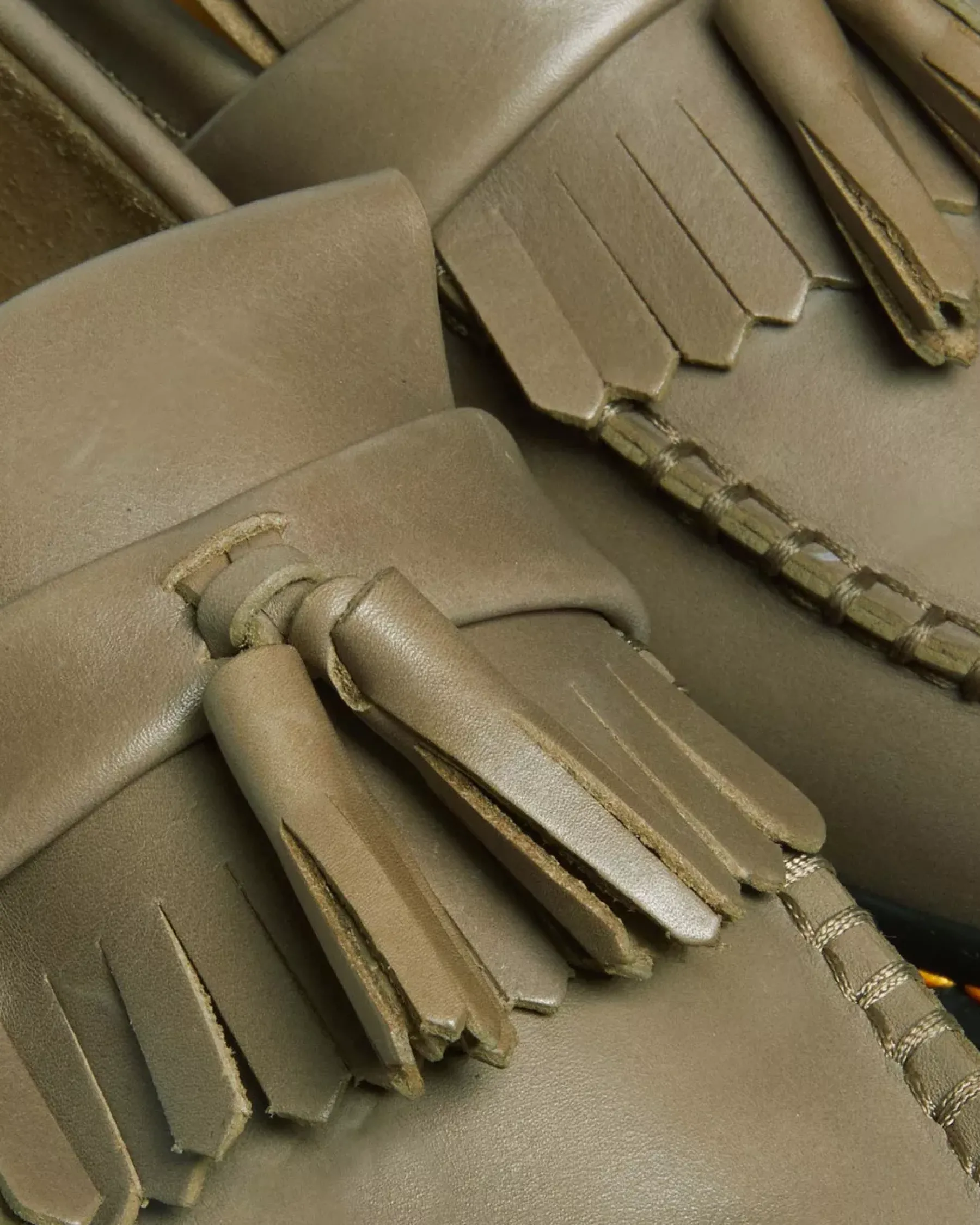 Sale|Originals>Dr. Martens Adrian Carrara Leather Tassel Loafers Olive — Carrara