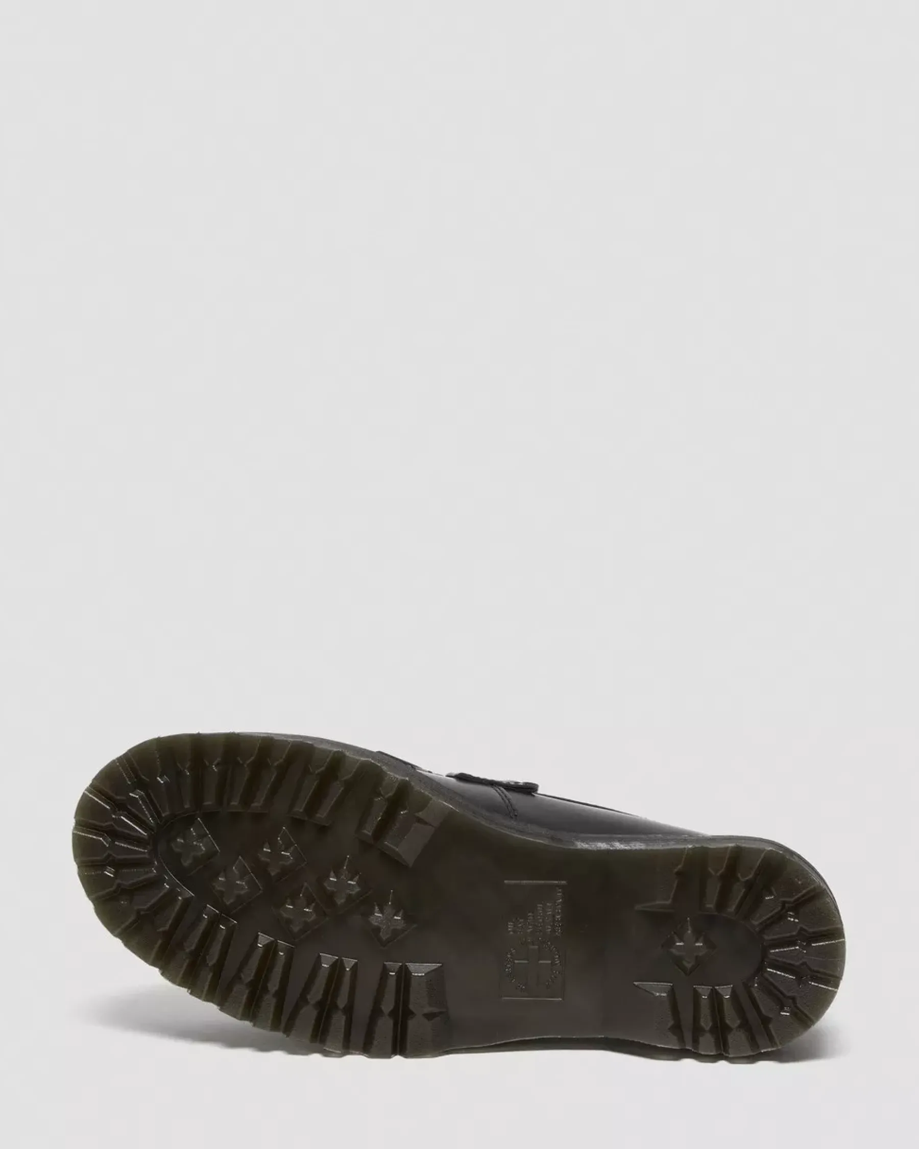 Originals|Platform Shoes>Dr. Martens Adrian Leather Platform Tassel Loafers Black — Smooth Leather