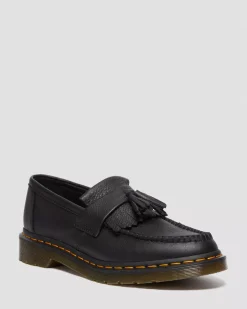 Sale|Originals>Dr. Martens Adrian Women's Virginia Leather Tassel Loafers Black — Virginia