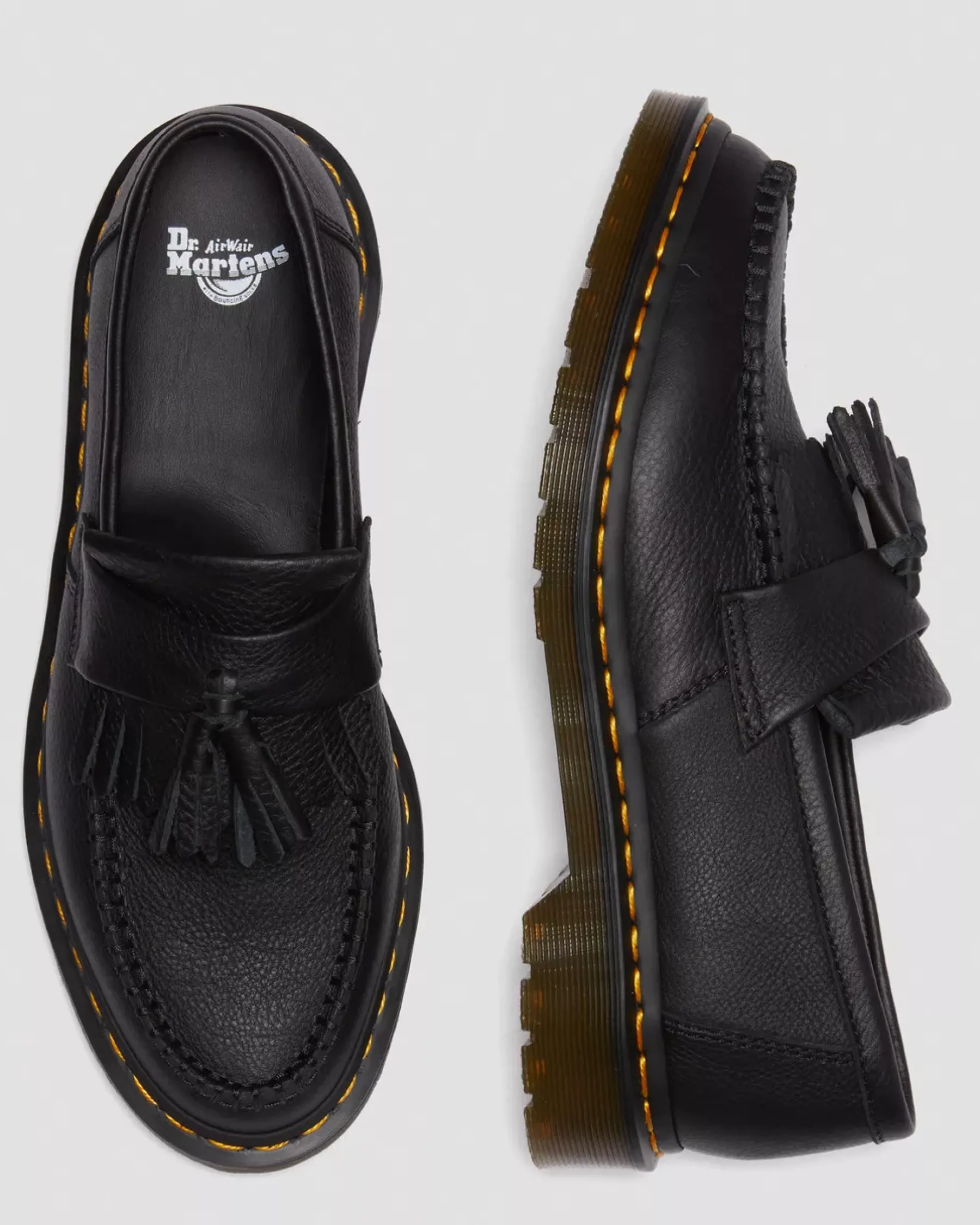 Sale|Originals>Dr. Martens Adrian Women's Virginia Leather Tassel Loafers Black — Virginia