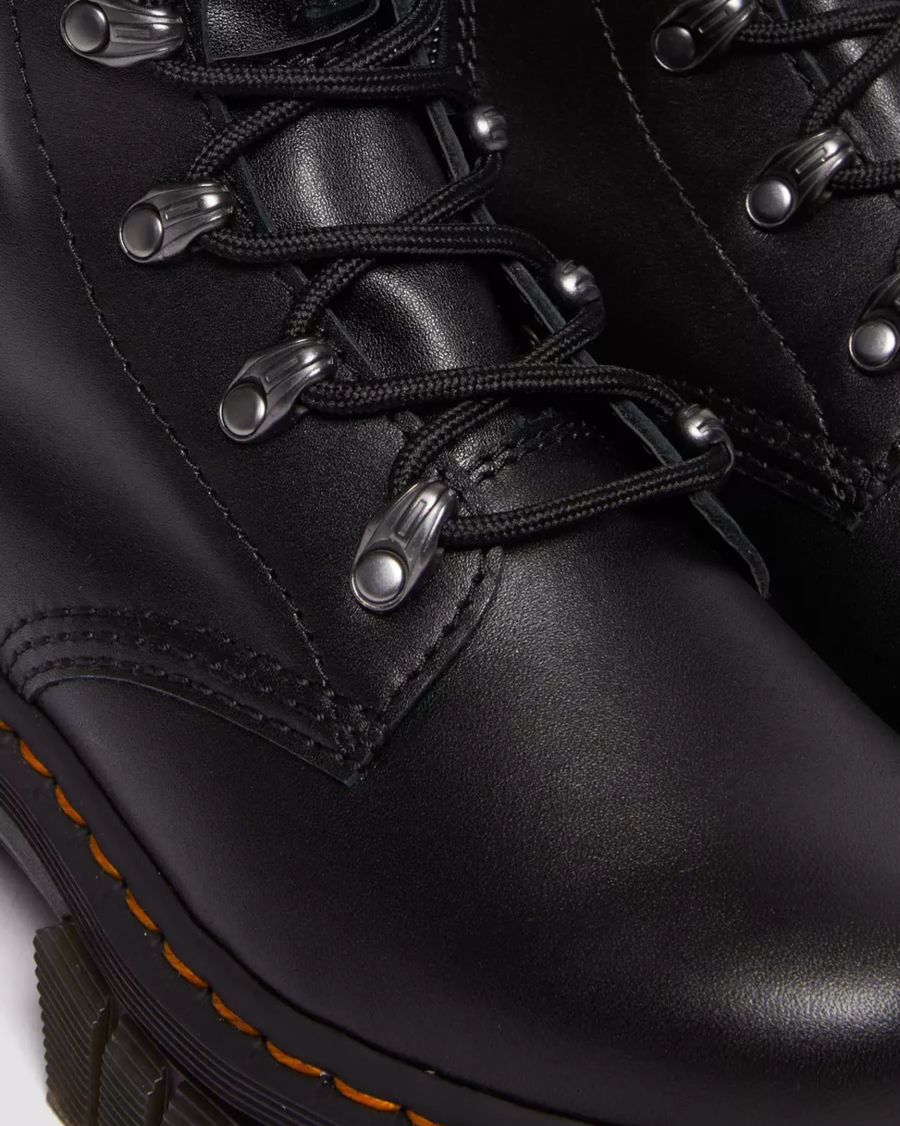 Sale|Platform Boots>Dr. Martens Audrick 22-Eye Extreme Lace Knee High Platform Botos Black — Nappa Lux