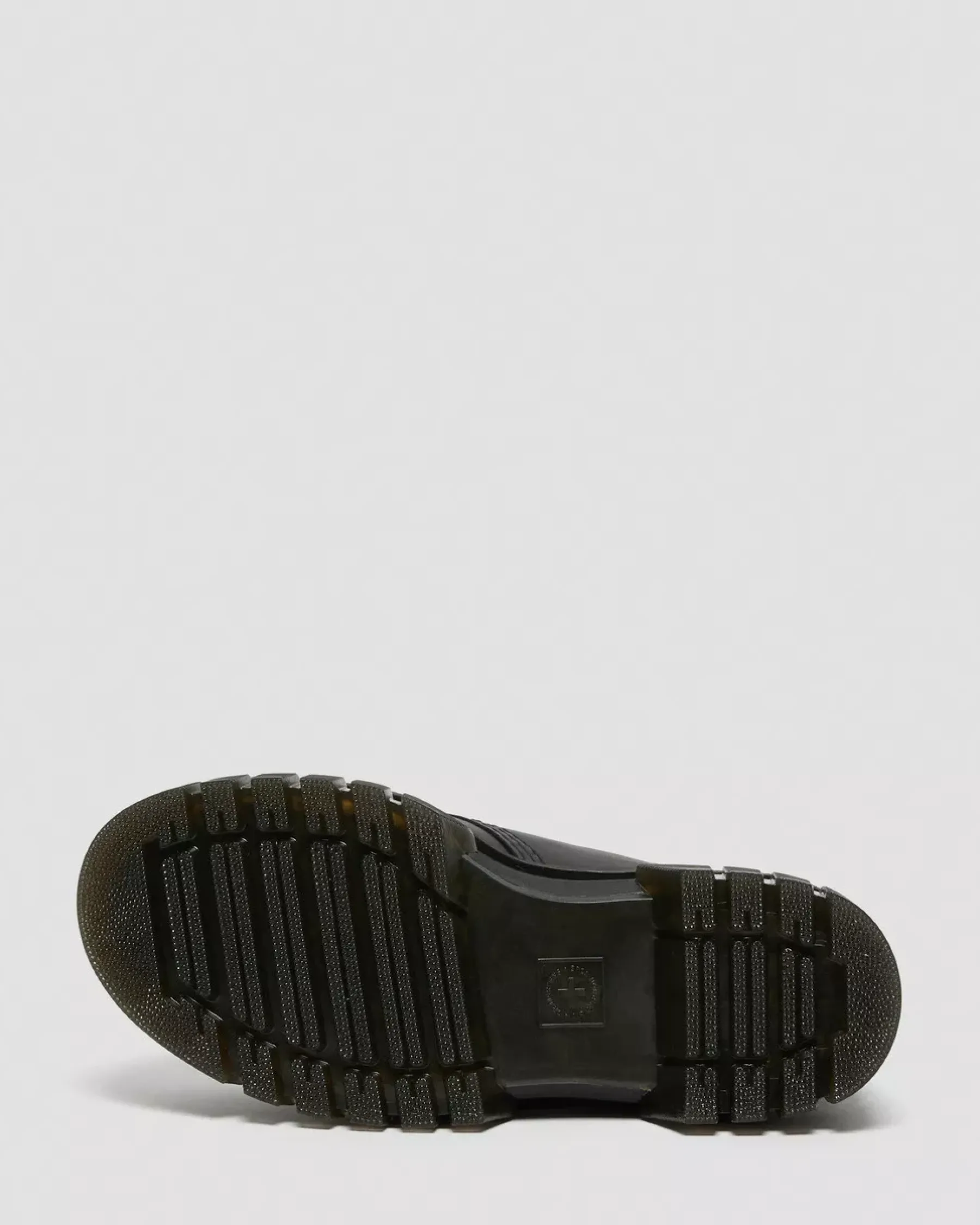 Platform Shoes|Oxfords>Dr. Martens Audrick Nappa Leather Platform Shoes Black — Nappa Lux