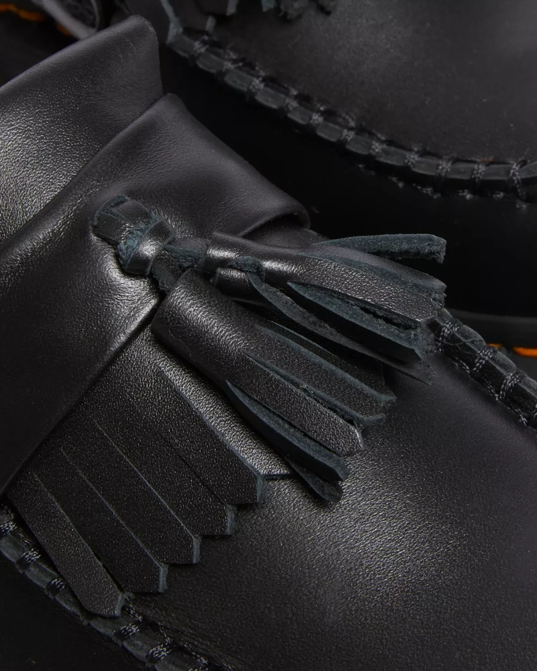 Originals|Platform Shoes>Dr. Martens Audrick Nappa Lux Platform Loafers Black — Nappa Lux