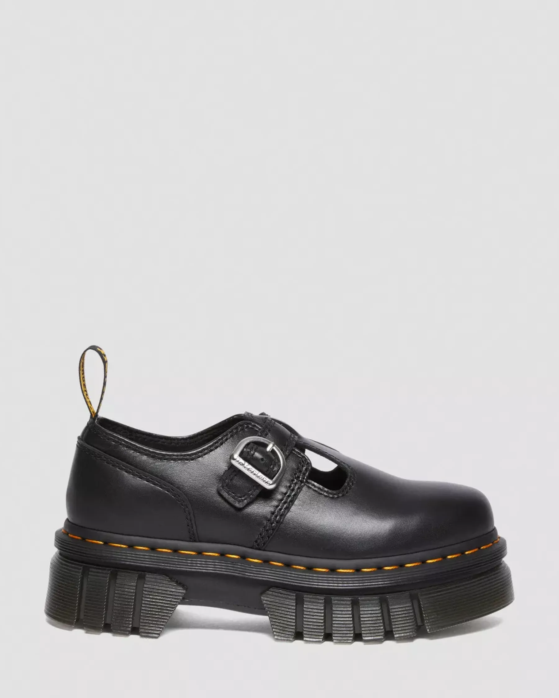Platform Shoes|Mary Janes>Dr. Martens Audrick Nappa Lux Platform Mary Jane Shoes Black — Nappa Lux