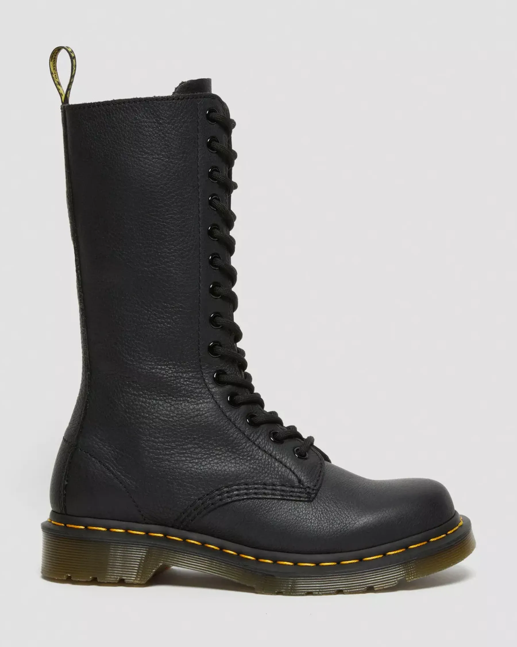Originals|Boots>Dr. Martens 1B99 Virginia Leather Mid Calf Boots Black — Virginia