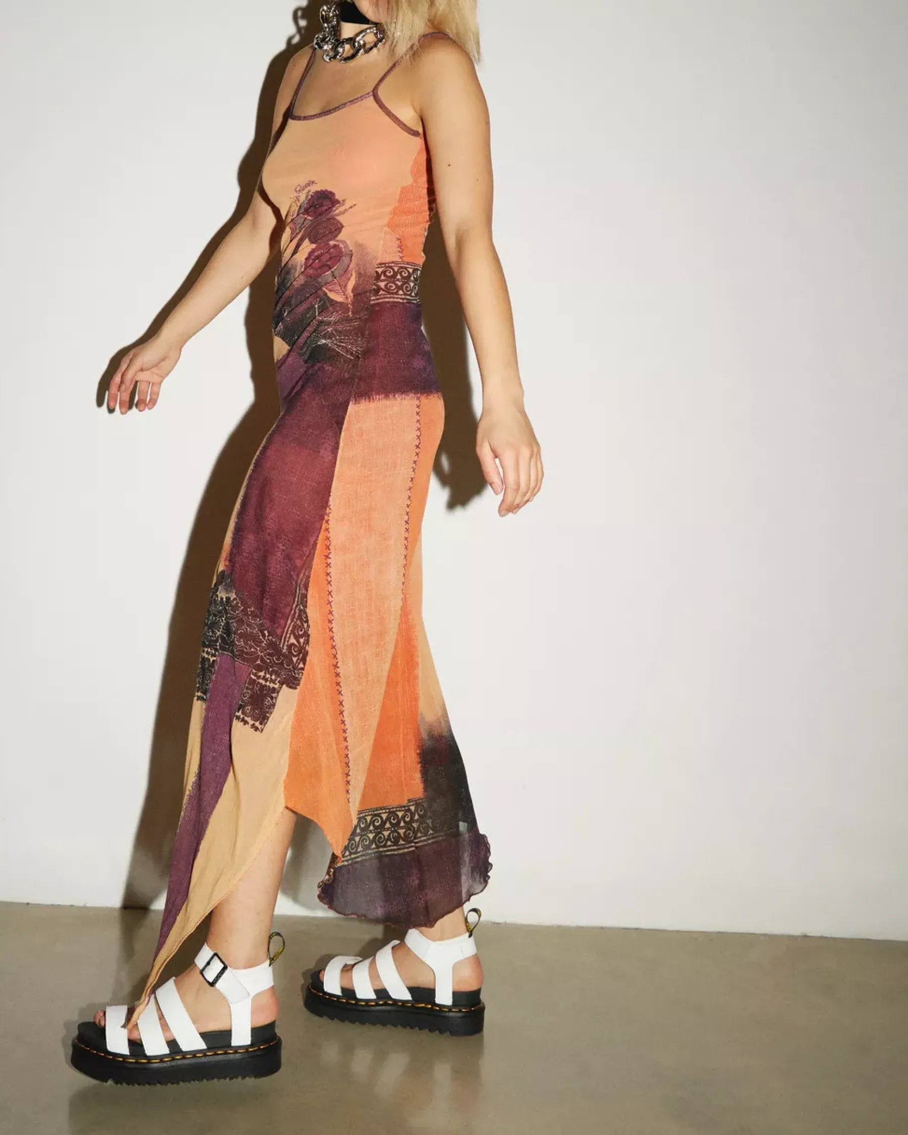 Platform Sandals|Strap Sandals>Dr. Martens Blaire Hydro Leather Strap Sandals White — Hydro Leather