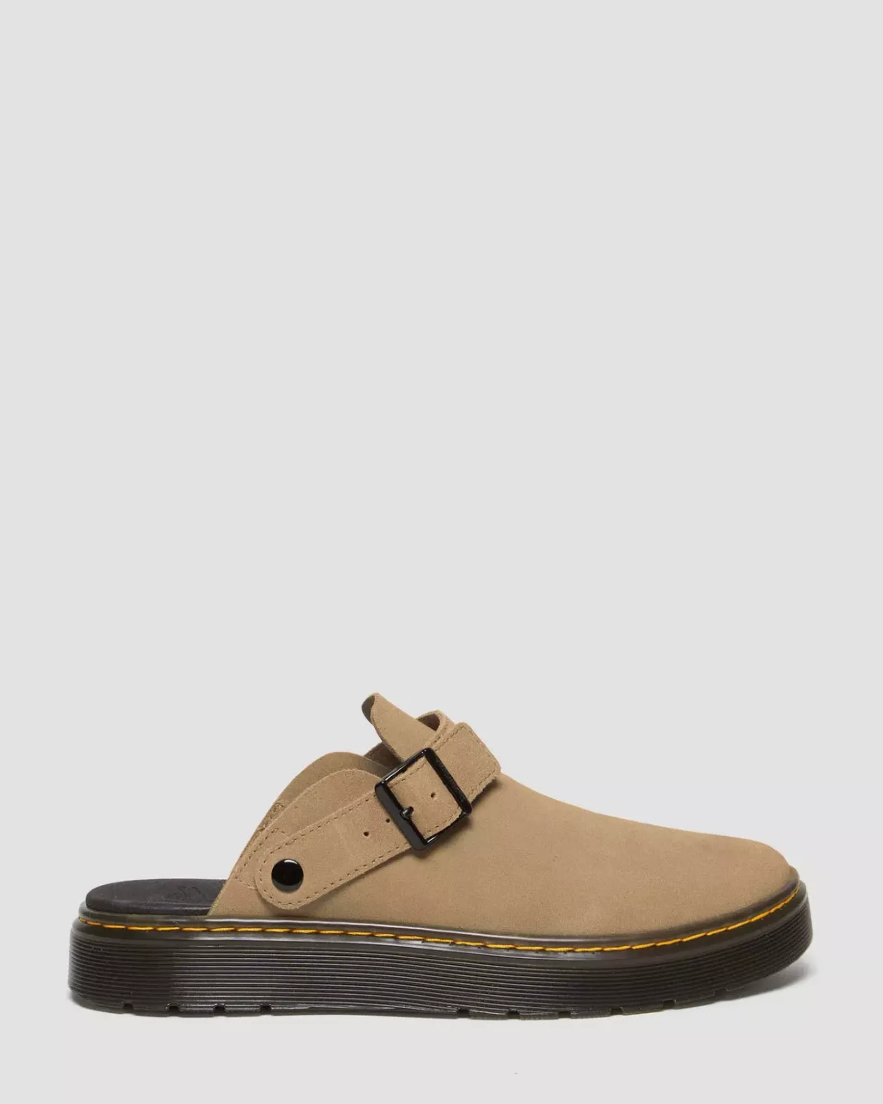 Mules & Slides|Shoes>Dr. Martens Carlson Suede Casual Slingback Mules Savannah Tan — E.H.Suede