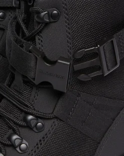 Casual Boots|Ankle Boots>Dr. Martens Combs Tech II Extra Tough Utility Boots Black — Ajax+Extra Tough 50/50