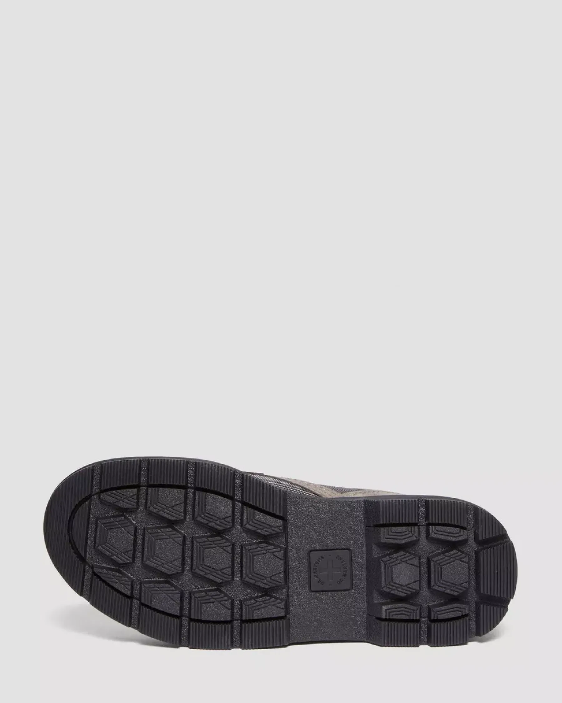 Sale|Winter Boots>Dr. Martens Combs Tech II Fleece-Lined Casual Boots NICKEL GREY — Buffbuck Two Tone Nylon