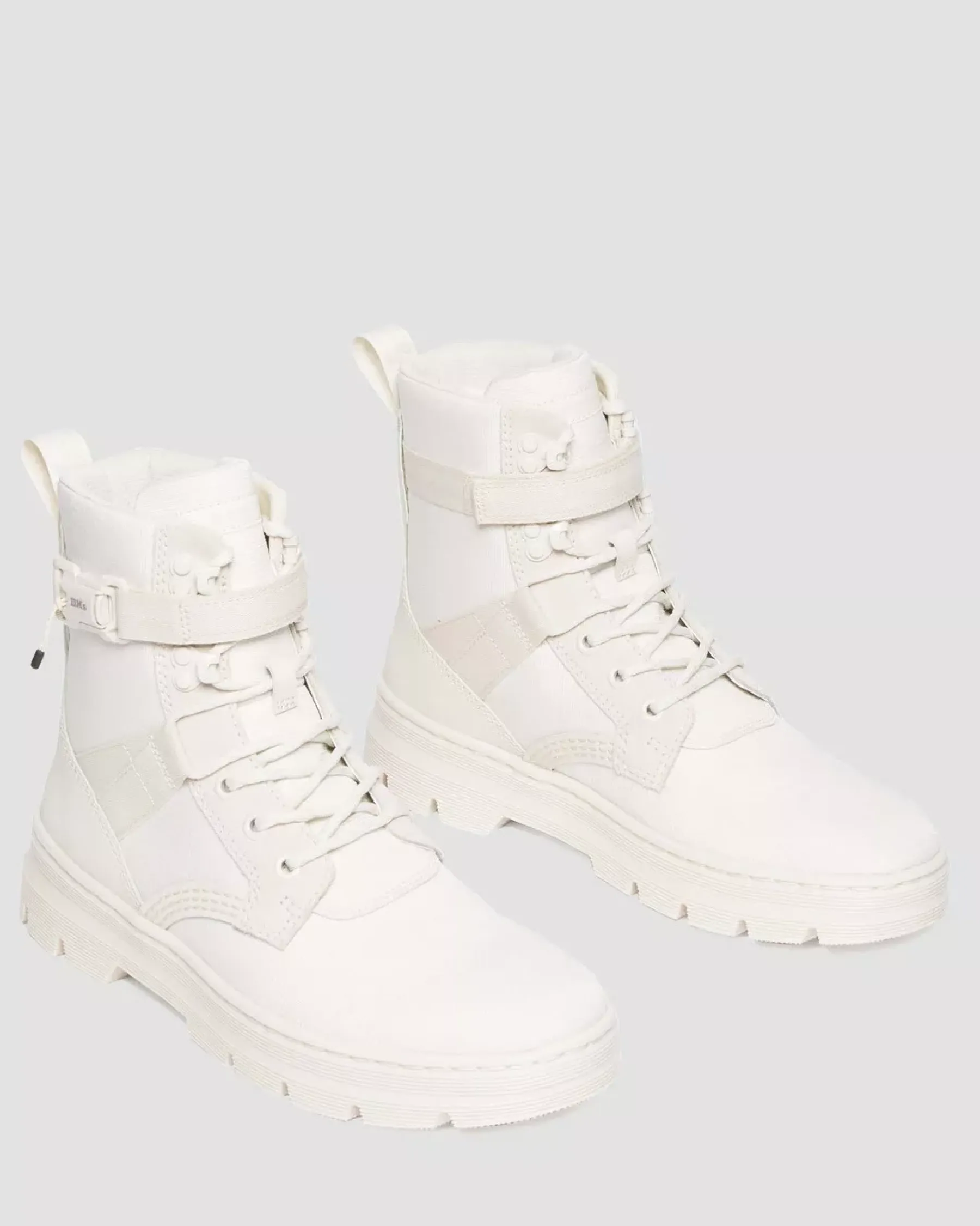 Sale|Sale>Dr. Martens Combs Tech II Poly & Leather Casual Boots OFF WHITE+NATURAL — Extra Tough Nylon